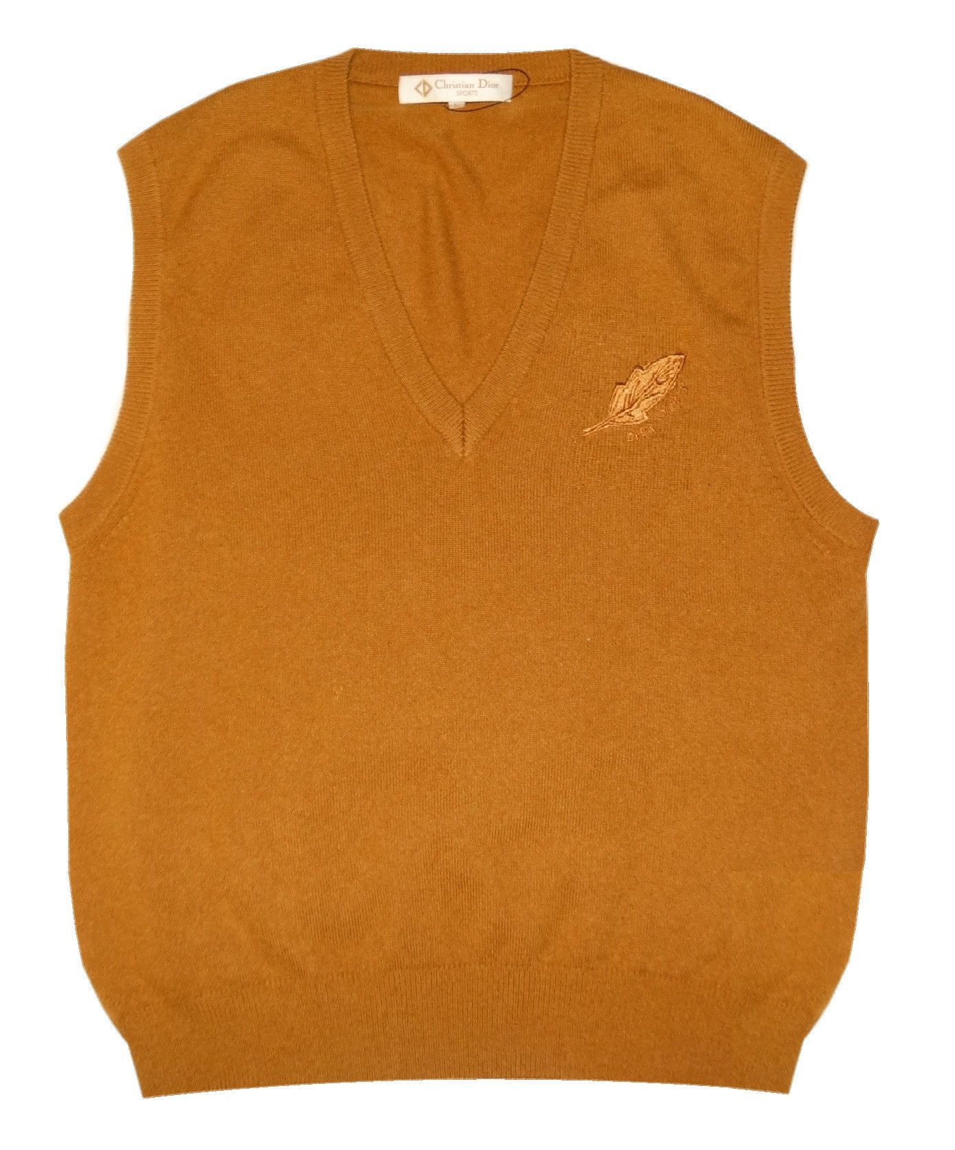 Christian Dior Monsieur × Vintage Dior feather logo sweater wool sleeveless Sweat pull M/L Size US M / EU 48-50 / 2 - 1 Thumbnail