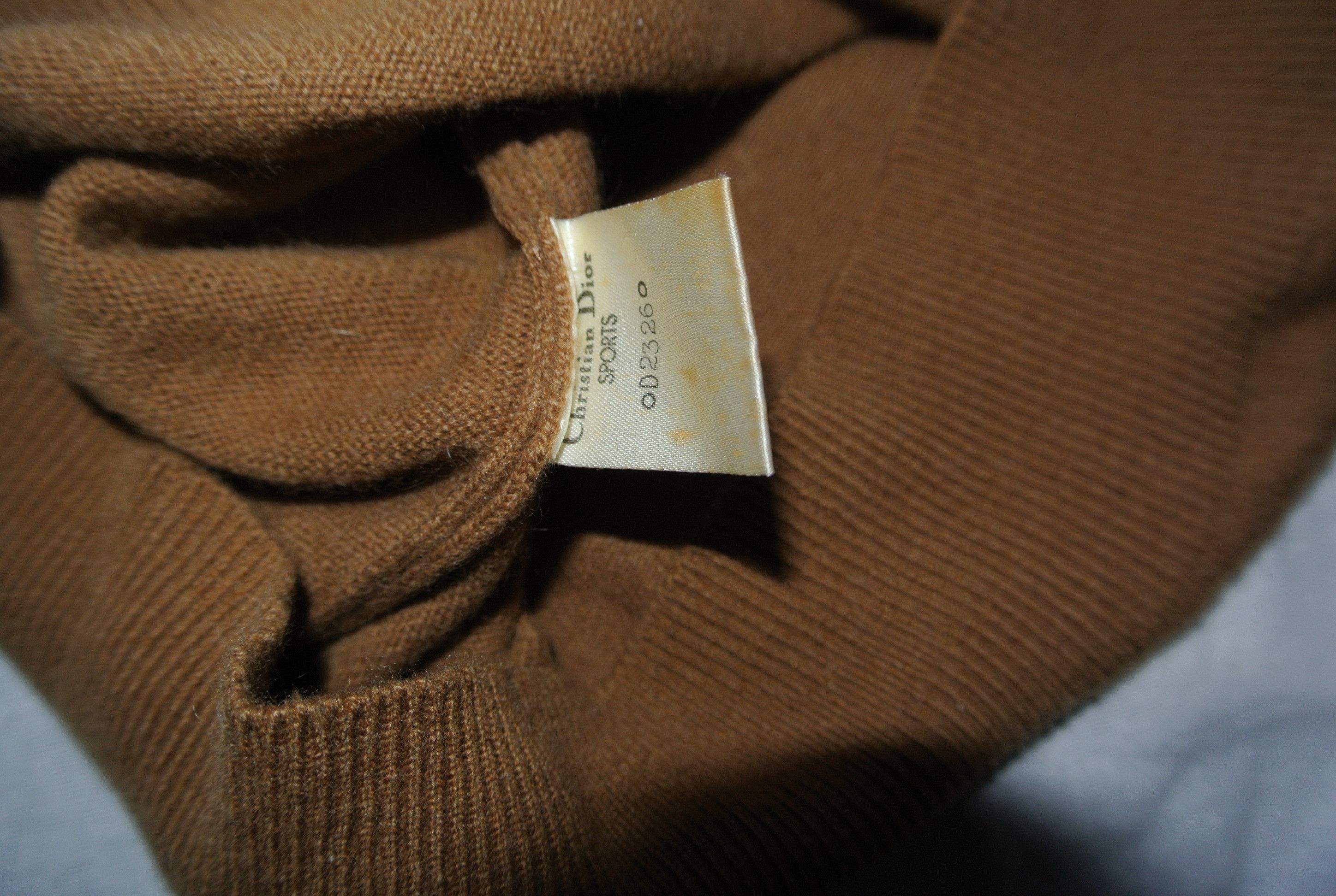 Christian Dior Monsieur × Vintage Dior feather logo sweater wool sleeveless Sweat pull M/L Size US M / EU 48-50 / 2 - 8 Thumbnail