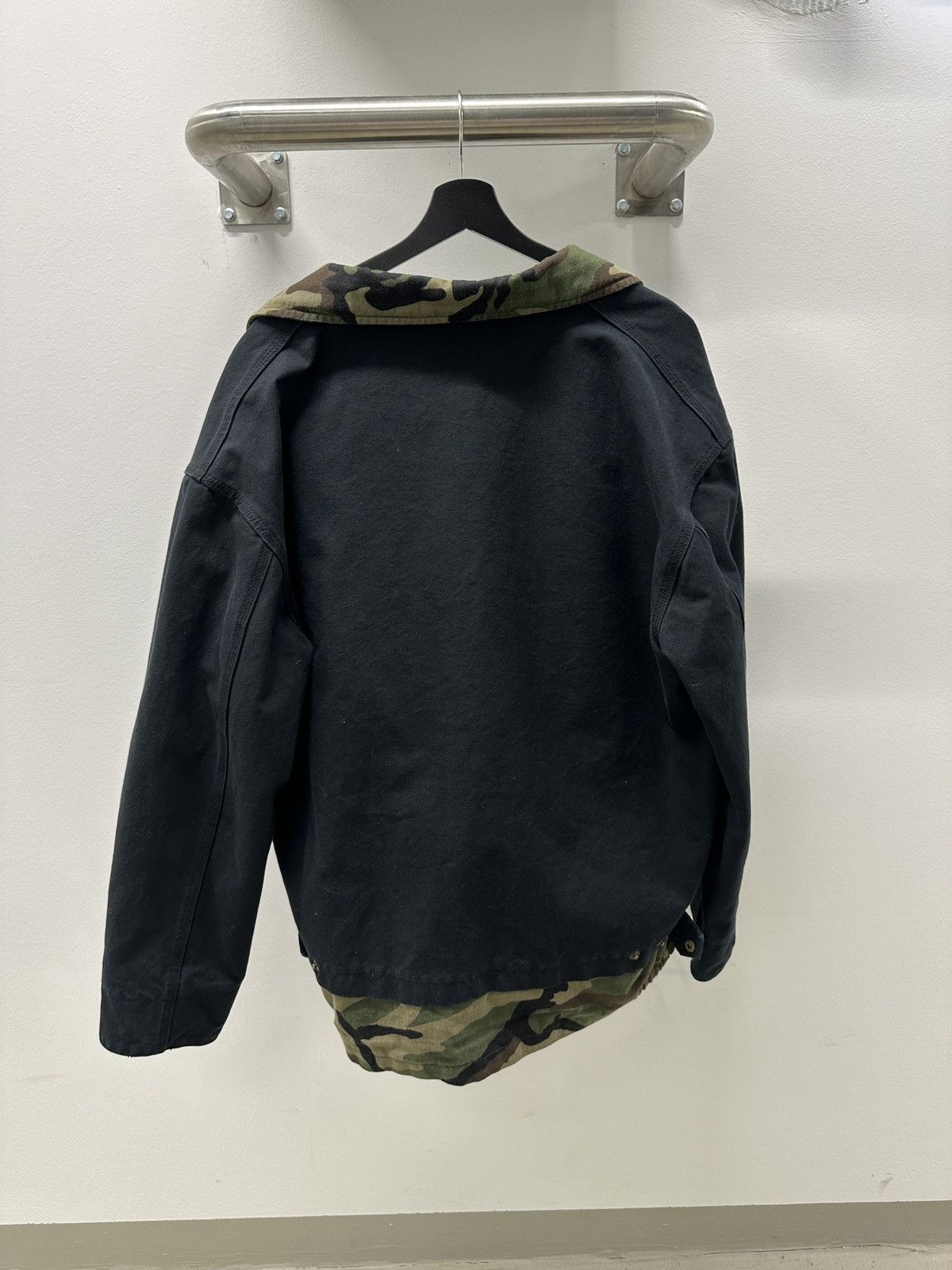 Balenciaga *RARE* AW 18 Camo trucker denim jacket Size US M / EU 48-50 / 2 - 5 Thumbnail