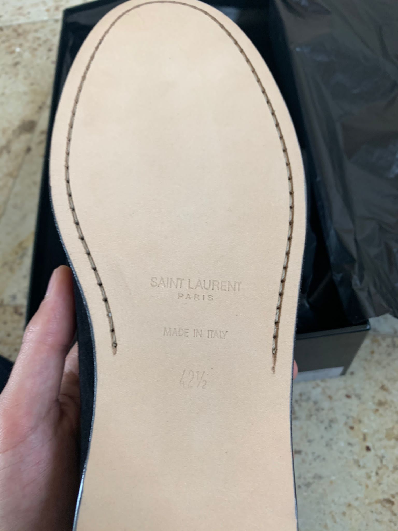 Saint Laurent Paris Suede Deck Loafers in Black with Zebra color Size US 9.5 / EU 42-43 - 9 Thumbnail