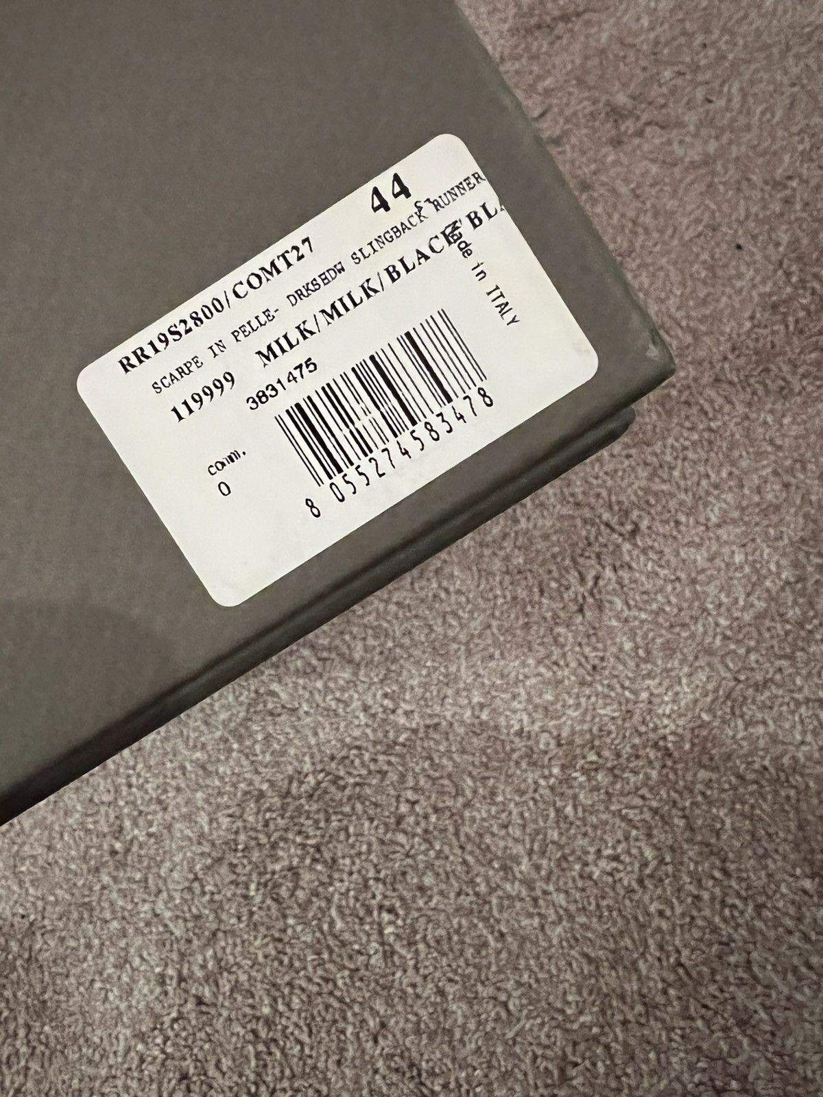 Rick Owens NEW VINTAGE RUNNER size 44 RICK OWENS Size US 11 / EU 44 - 6 Thumbnail