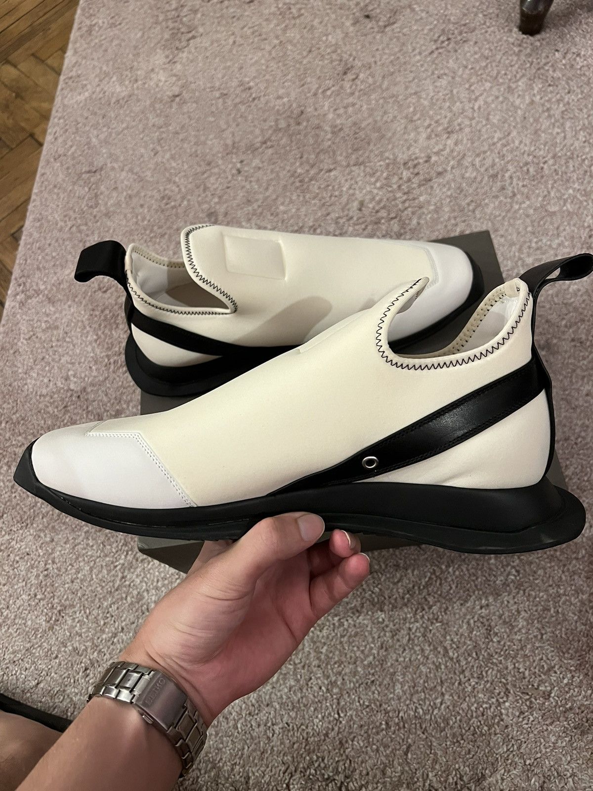 Rick Owens NEW VINTAGE RUNNER size 44 RICK OWENS Size US 11 / EU 44 - 3 Thumbnail