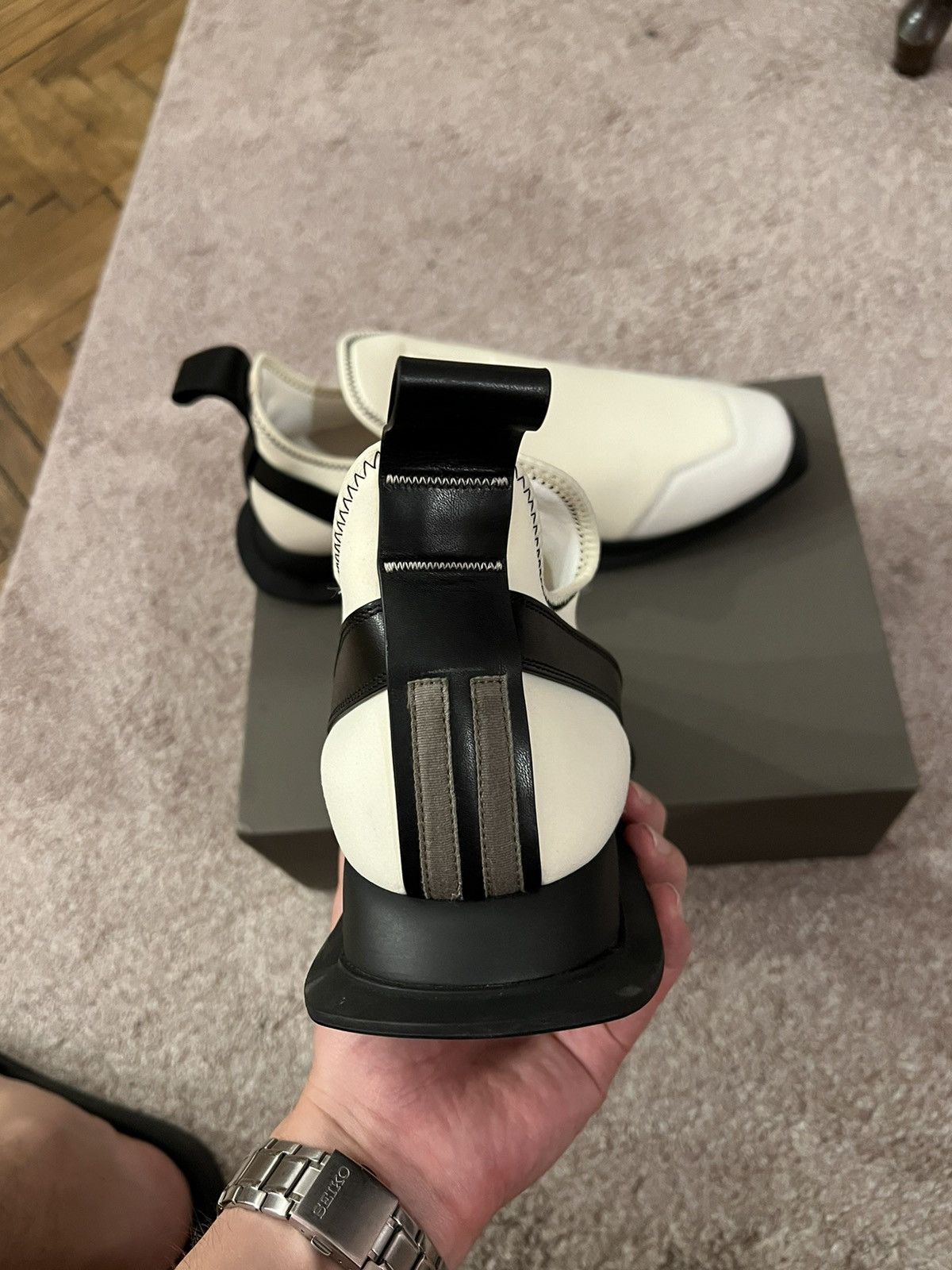 Rick Owens NEW VINTAGE RUNNER size 44 RICK OWENS Size US 11 / EU 44 - 4 Thumbnail