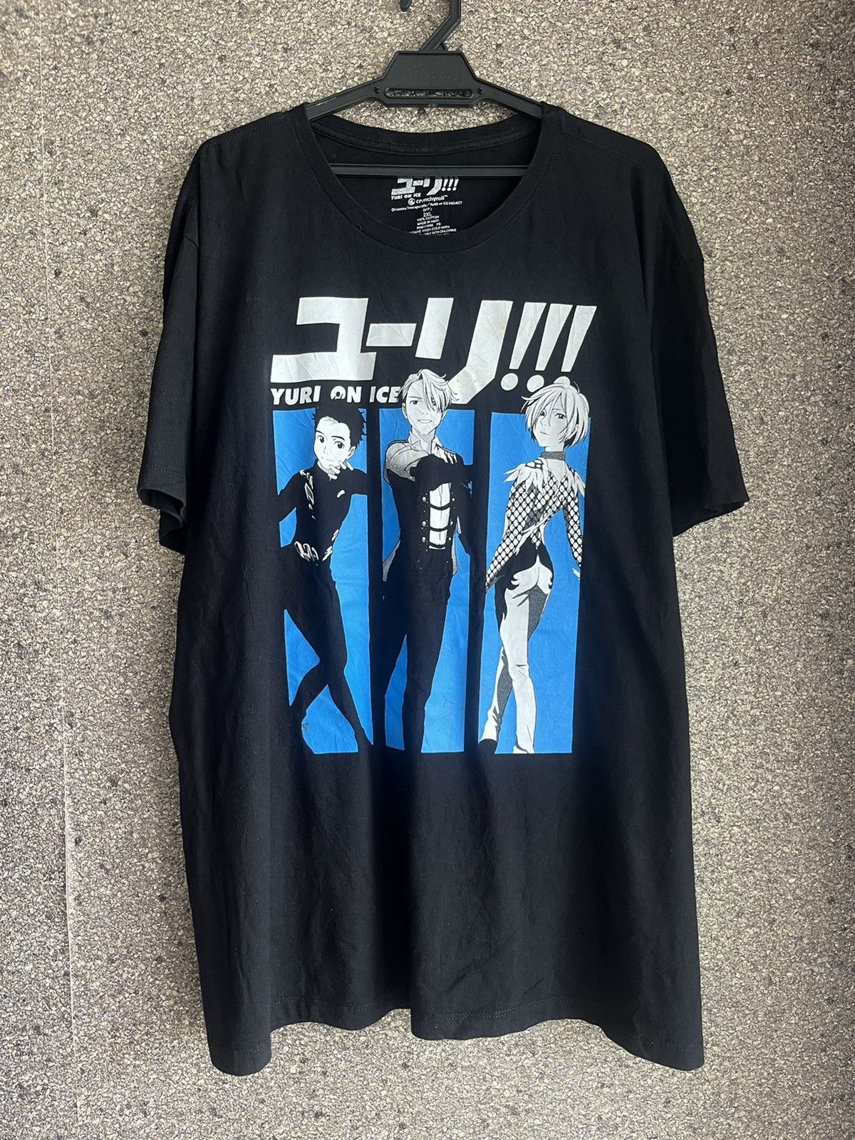 Image of Anima Yuri On Ice Japan Anime Cospa Series Ft3 in Black, Men's (Size 2XL)