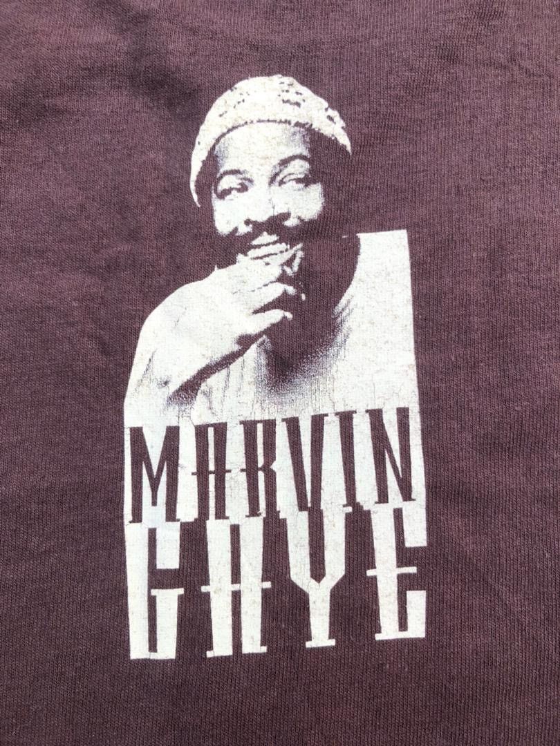 Band Tees × Vintage Marvin Gaye Size US XXL / EU 58 / 5 - 4 Thumbnail