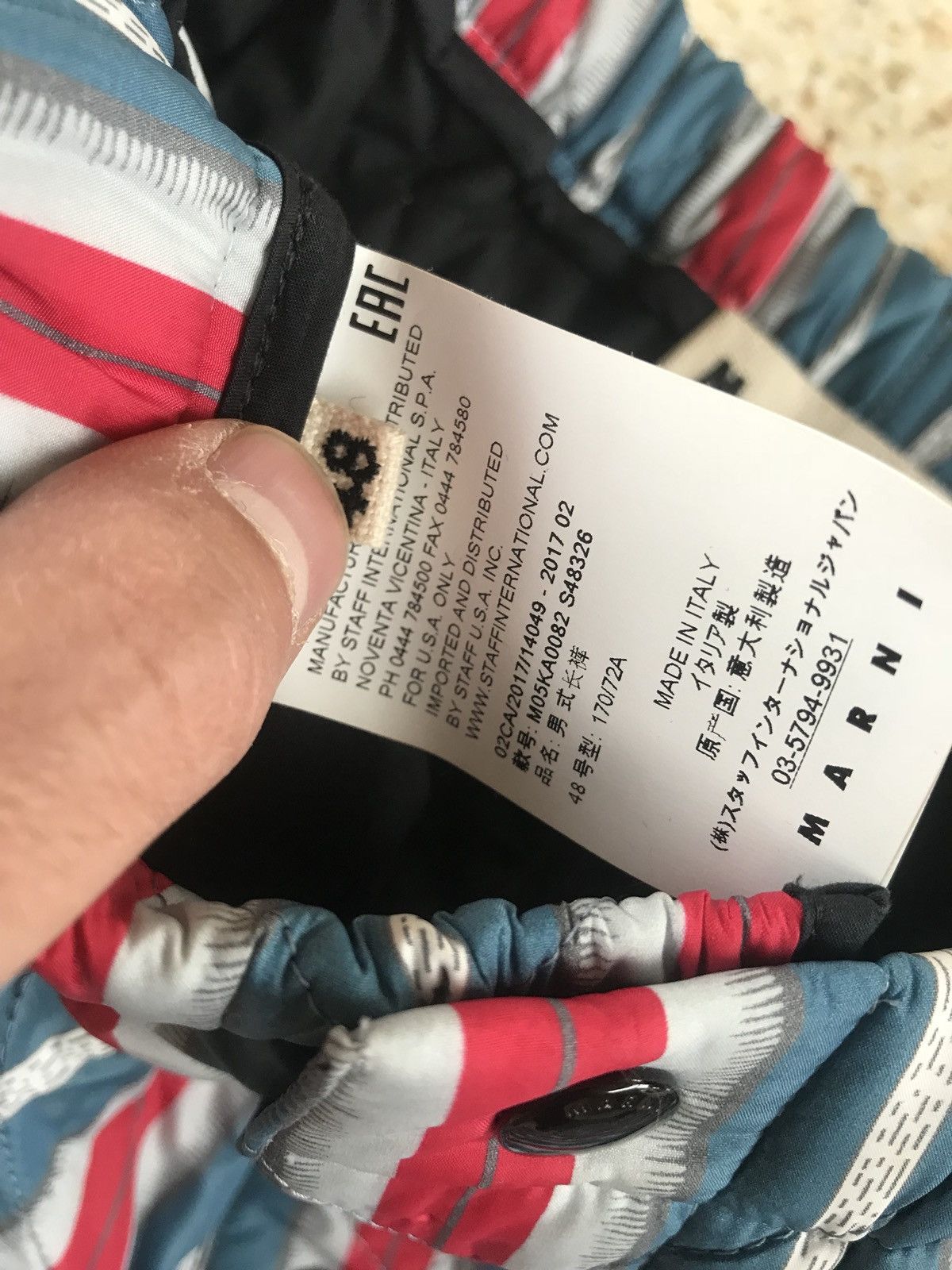 Marni Padded Multi Color Pants With Cuff Size US 32 / EU 48 - 18 Thumbnail