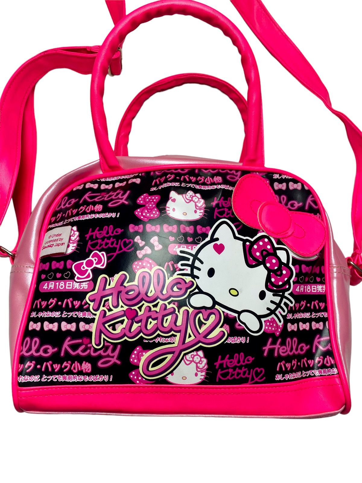 Japanese Brand 2000s Hello Kitty - 2 Way Handbag & Slingbag Size ONE SIZE - 3 Thumbnail
