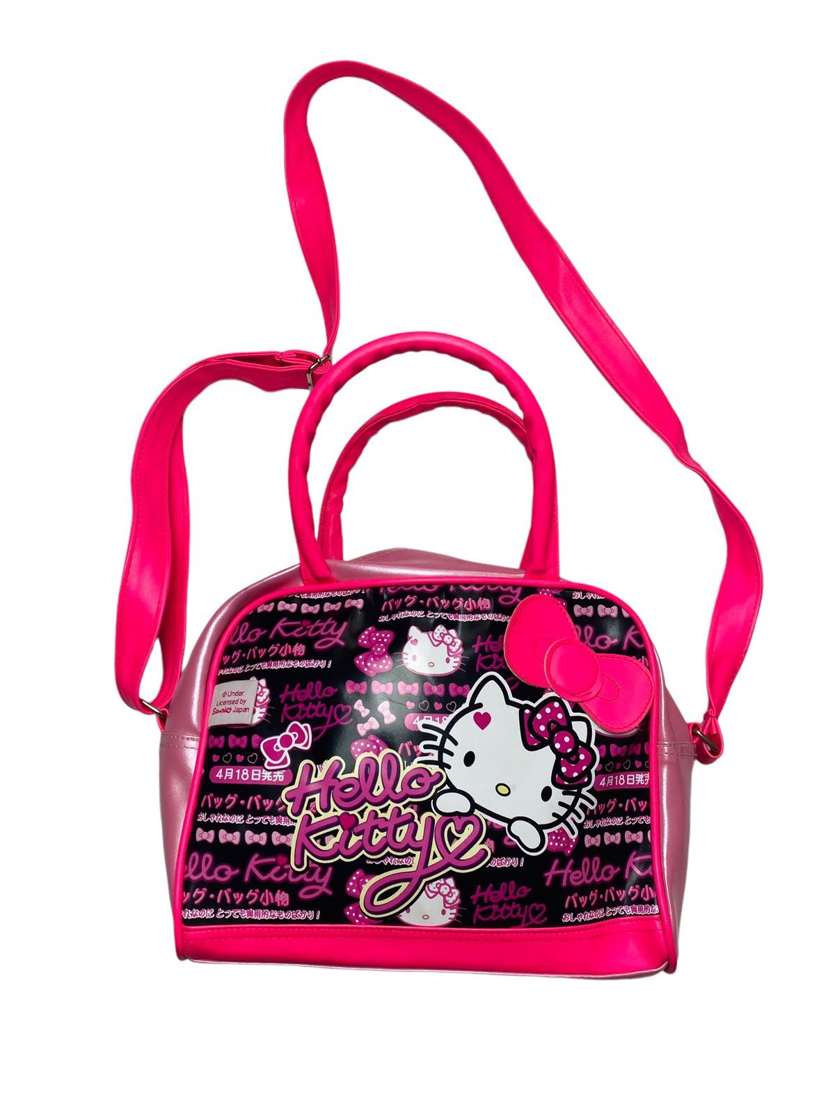 Japanese Brand 2000s Hello Kitty - 2 Way Handbag & Slingbag Size ONE SIZE - 1 Thumbnail
