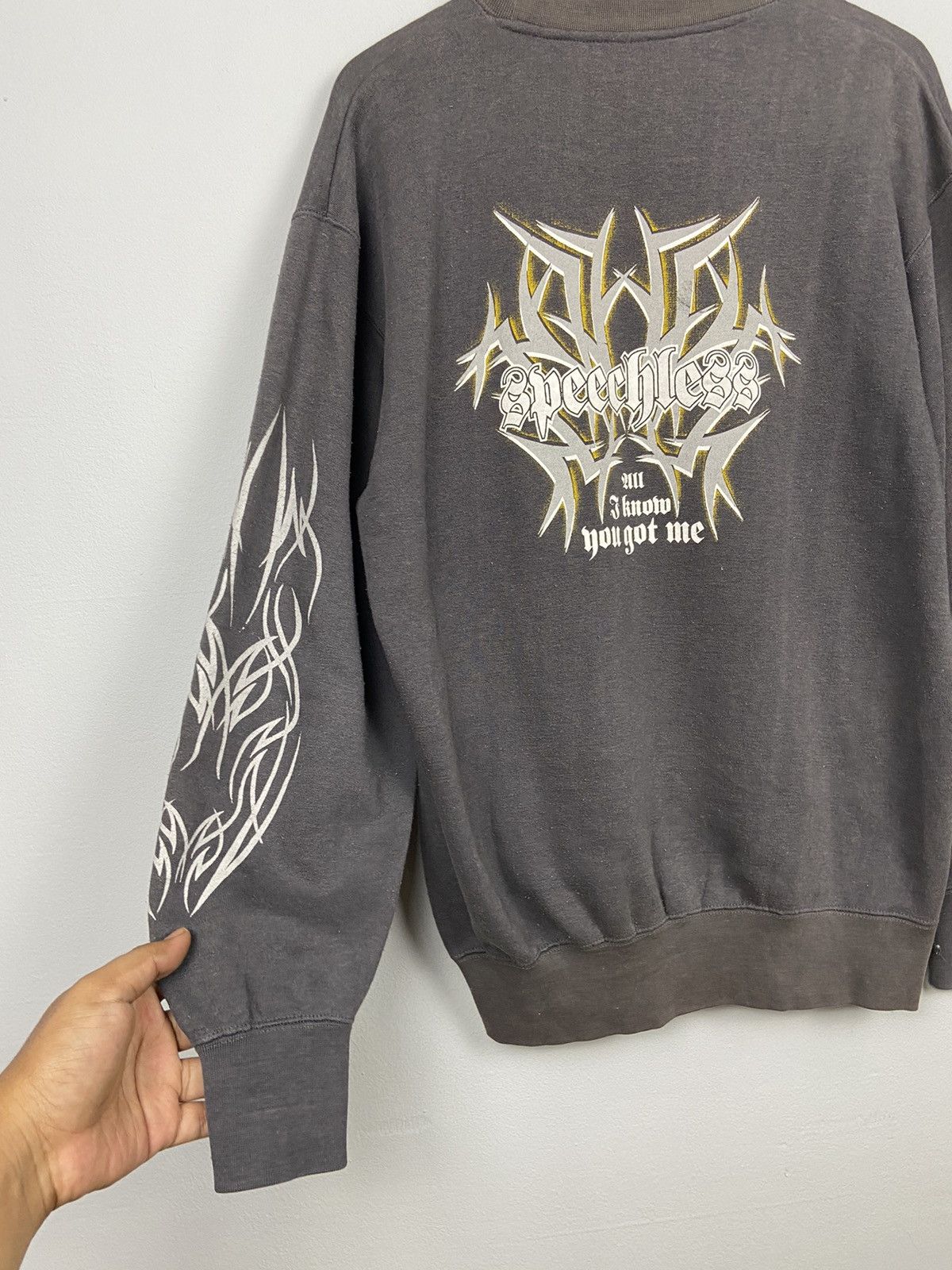 Japanese Brand Vintage Speechless “You Know How To Got Me” Sweatshirt Size US M / EU 48-50 / 2 - 3 Thumbnail