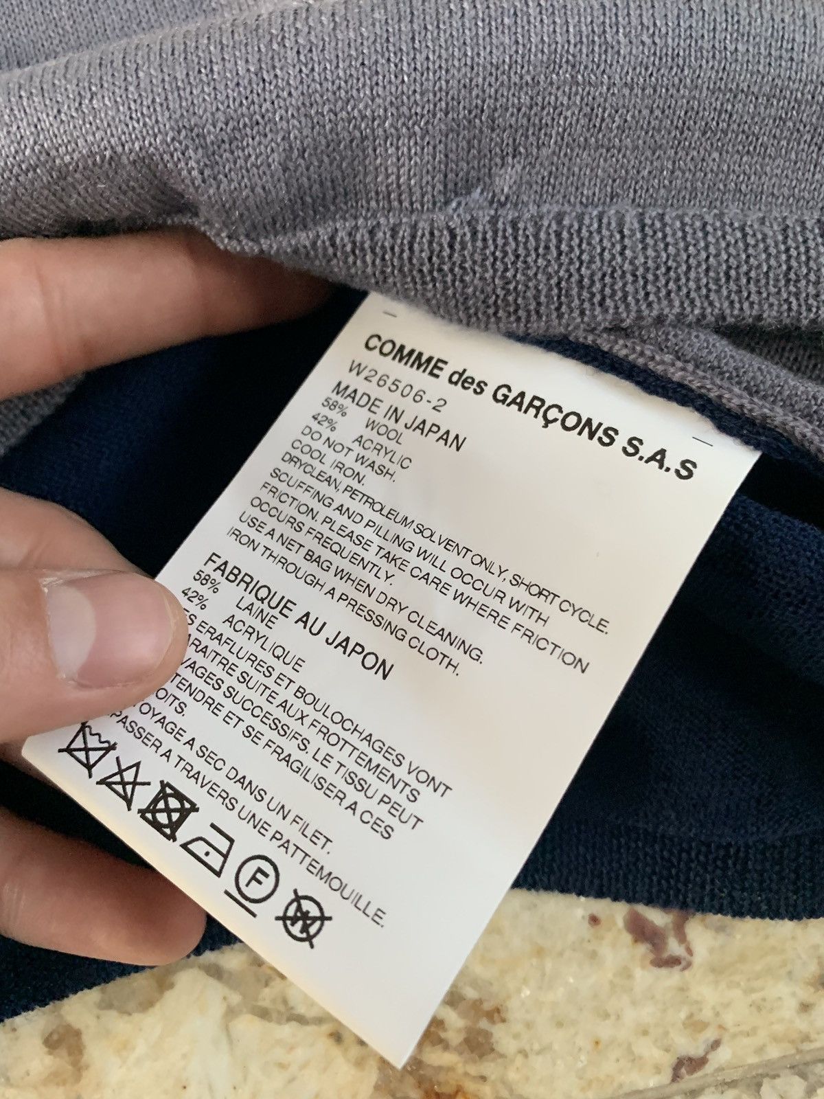 Comme des Garcons Multicolor LS Knitwear Size US S / EU 44-46 / 1 - 16 Thumbnail