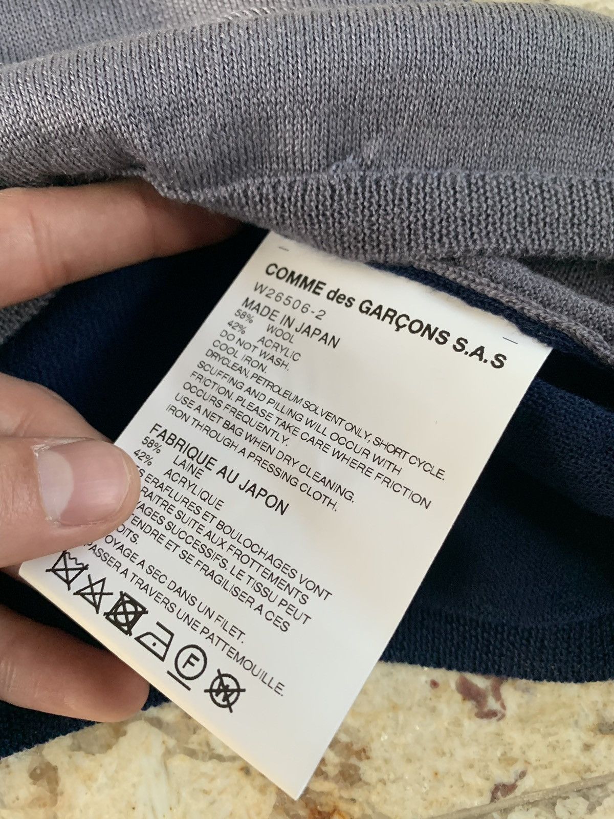 Comme des Garcons Multicolor LS Knitwear Size US S / EU 44-46 / 1 - 13 Thumbnail
