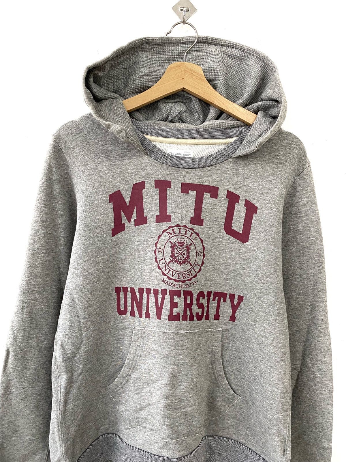 Vintage Vintage MITU University Pullover Hoodies Size US M / EU 48-50 / 2 - 2 Thumbnail