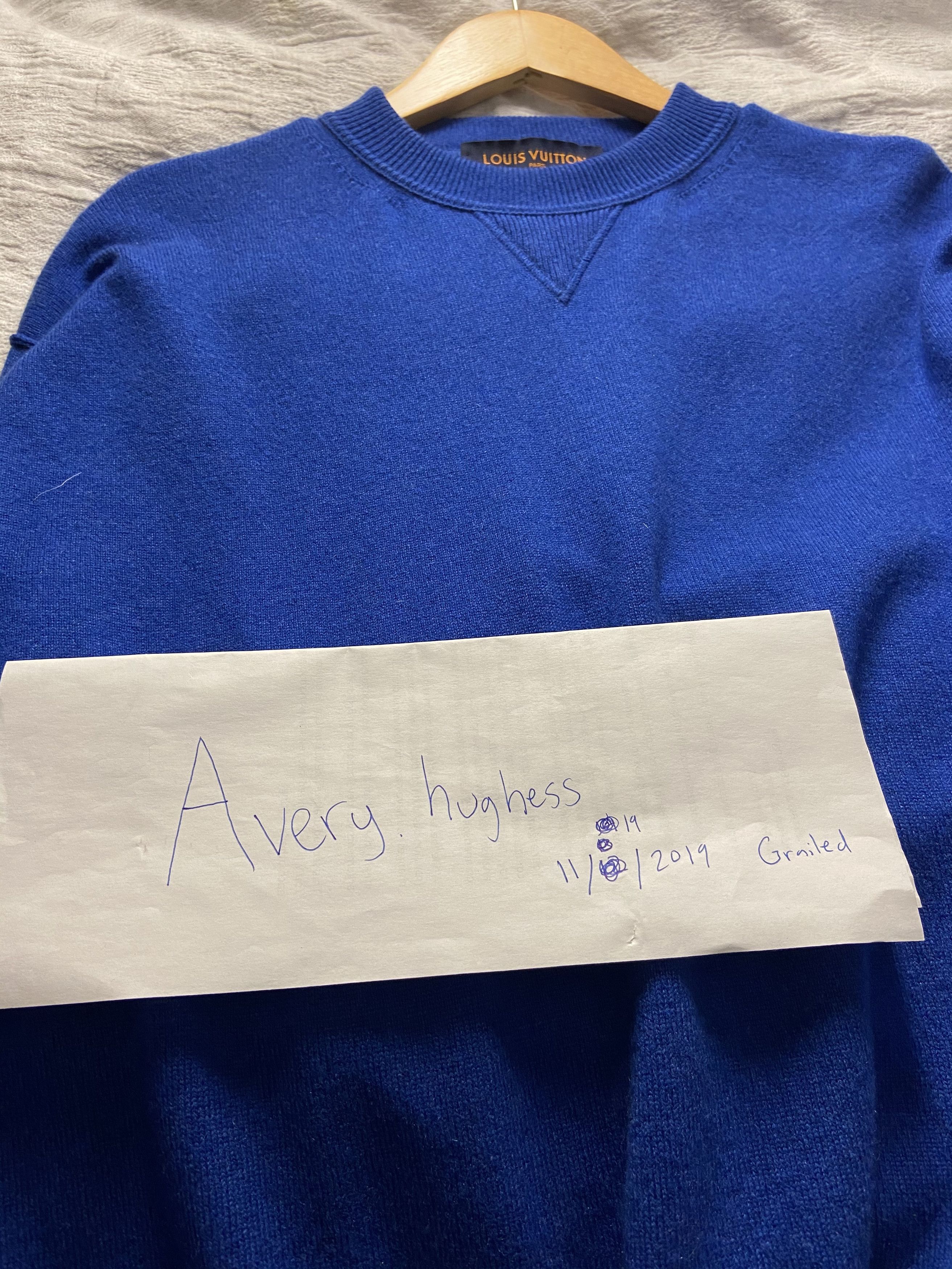 Louis Vuitton Oversized Staples Edition Inside Out Crewneck Size US S / EU 44-46 / 1 - 7 Thumbnail