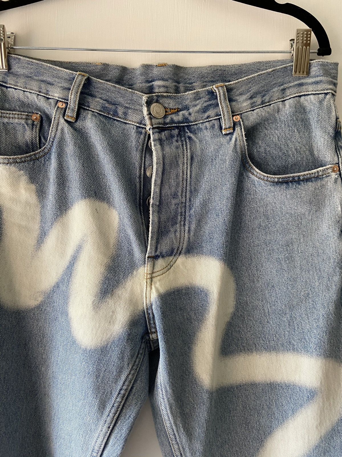 Martine Rose Martine Rose Spray Print Jeans Size US 30 / EU 46 - 3 Thumbnail