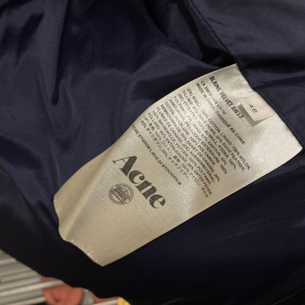 Acne Studios Acne Studios AW13 Blaine Velvet Down Jacket Size US M / EU 48-50 / 2 - 12 Thumbnail