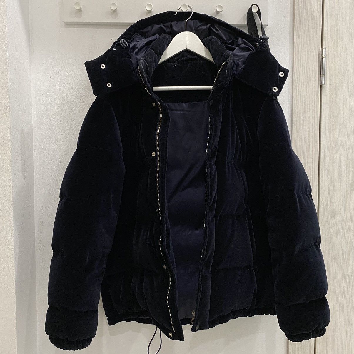 Acne Studios Acne Studios AW13 Blaine Velvet Down Jacket Size US M / EU 48-50 / 2 - 2 Thumbnail