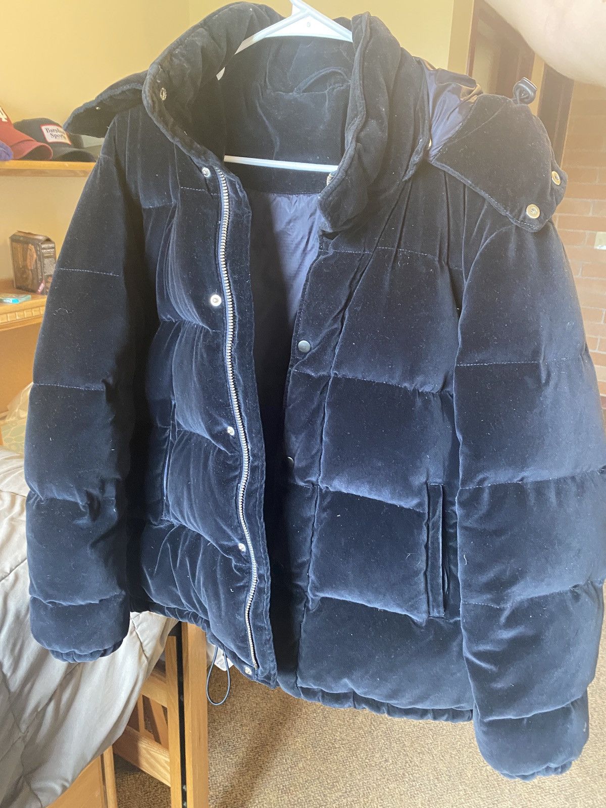 Acne Studios Acne Studios AW13 Blaine Velvet Down Jacket Size US M / EU 48-50 / 2 - 1 Thumbnail