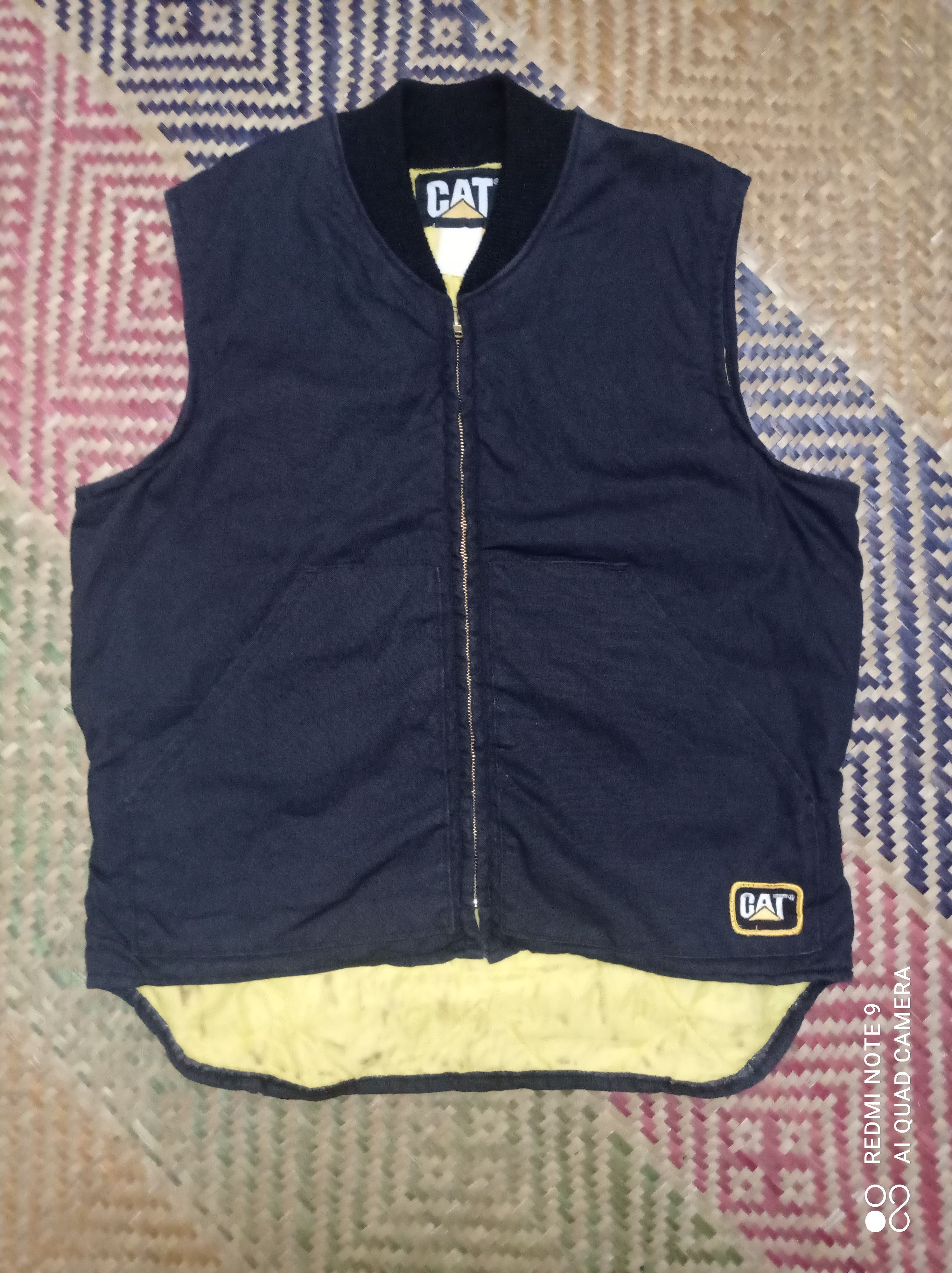 Carhartt × Caterpillar × Vintage 💥Vintage CAT vest like CARHATT size L(pit 24.5) Size US L / EU 52-54 / 3 - 1 Thumbnail