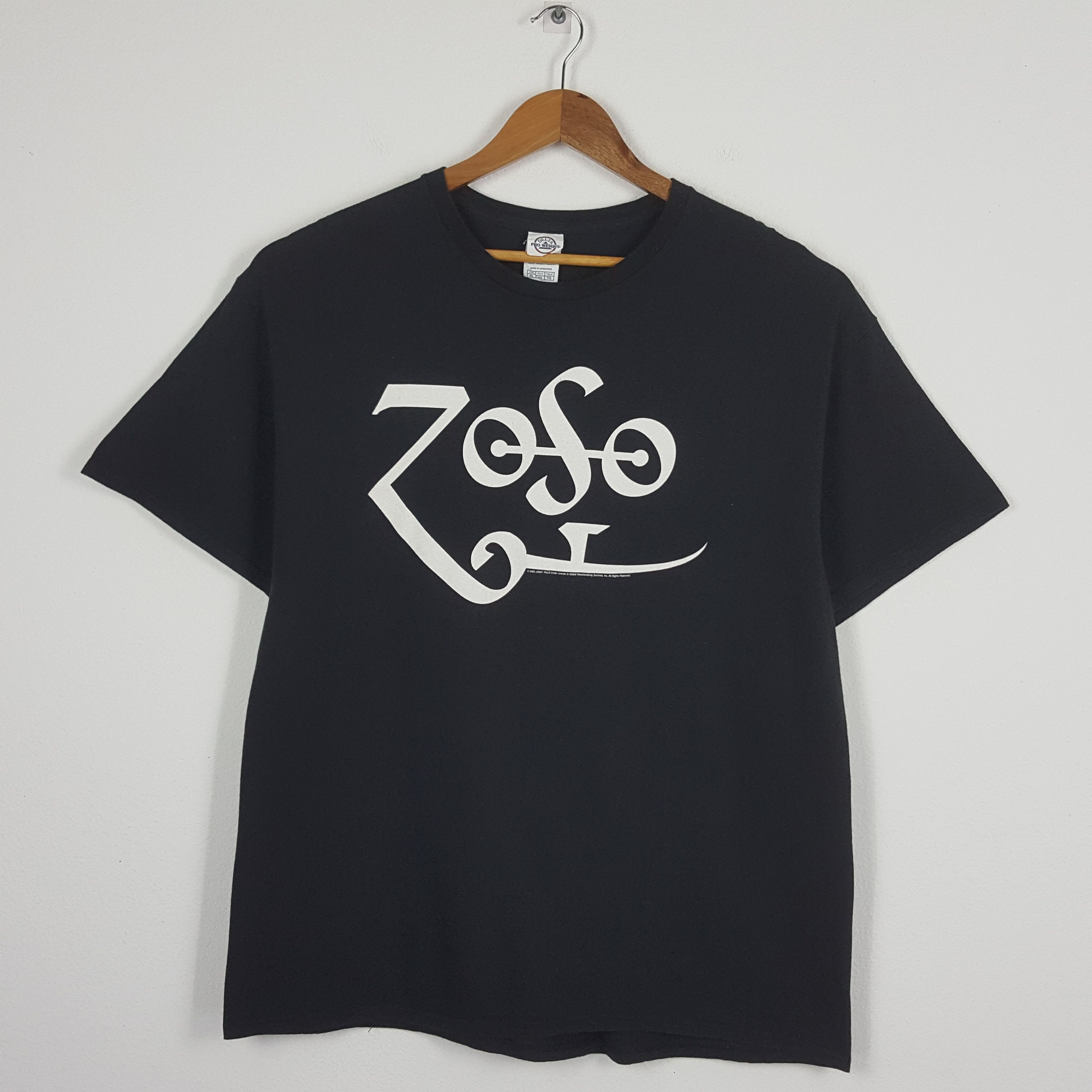 Vintage ZoSo Jimmy Page Led Zeppelin Guitars T-Shirt