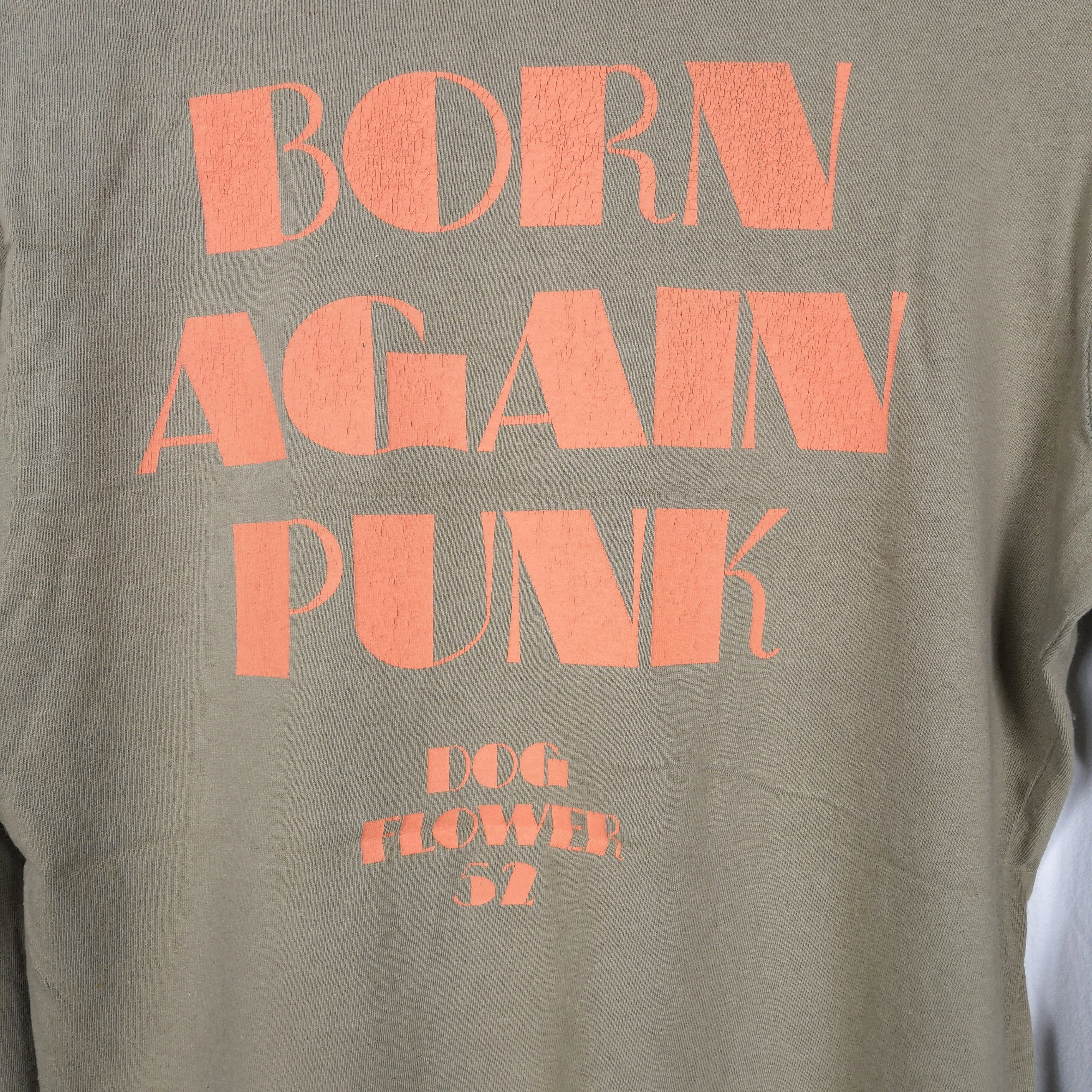 Japanese Brand Born Again Punk T Shirt Dog Flower Seditionaries Tees Size US M / EU 48-50 / 2 - 4 Thumbnail