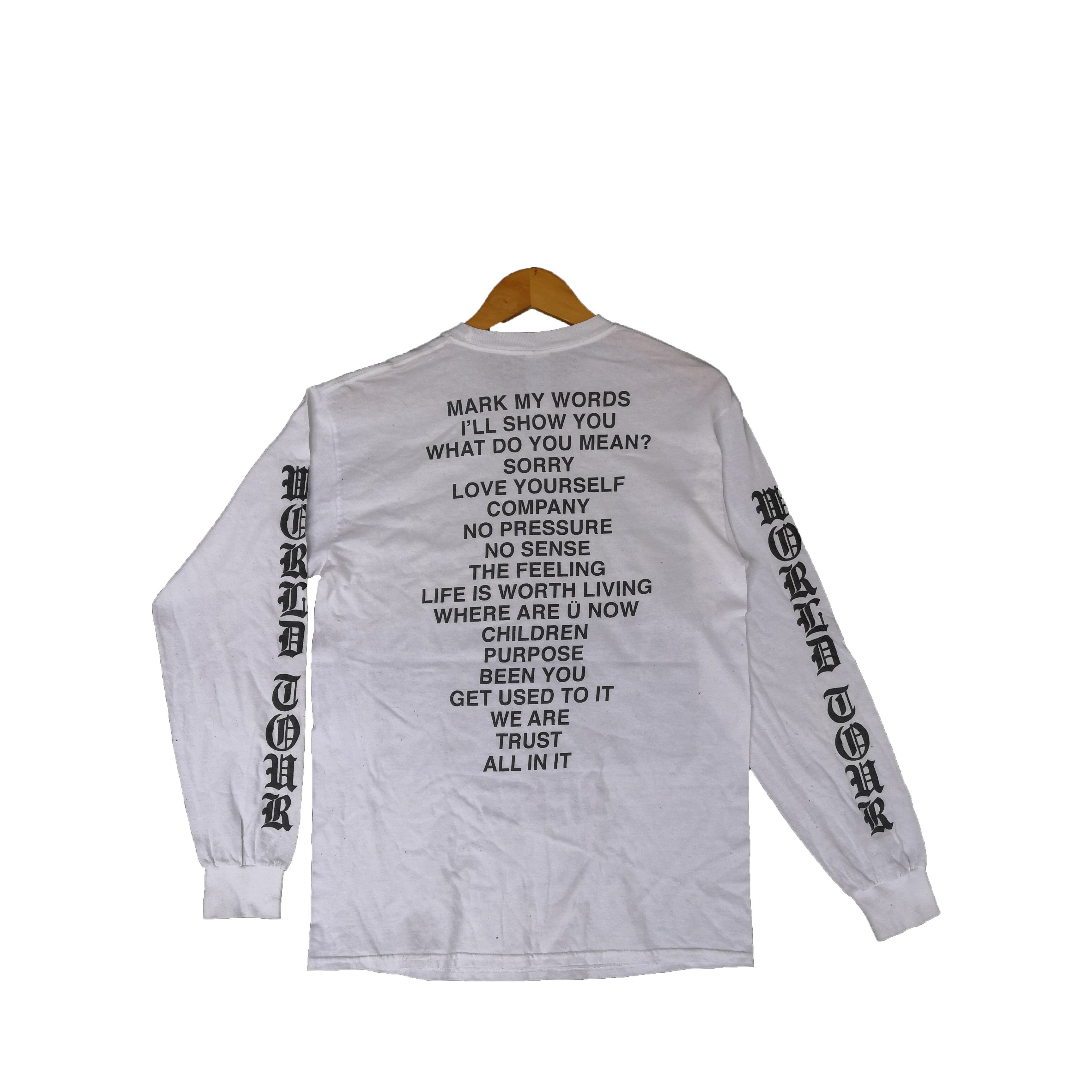 Band Tees Vintage Justin Bieber T Shirt Capital Chrome Heart Tees Size US M / EU 48-50 / 2 - 2 Thumbnail