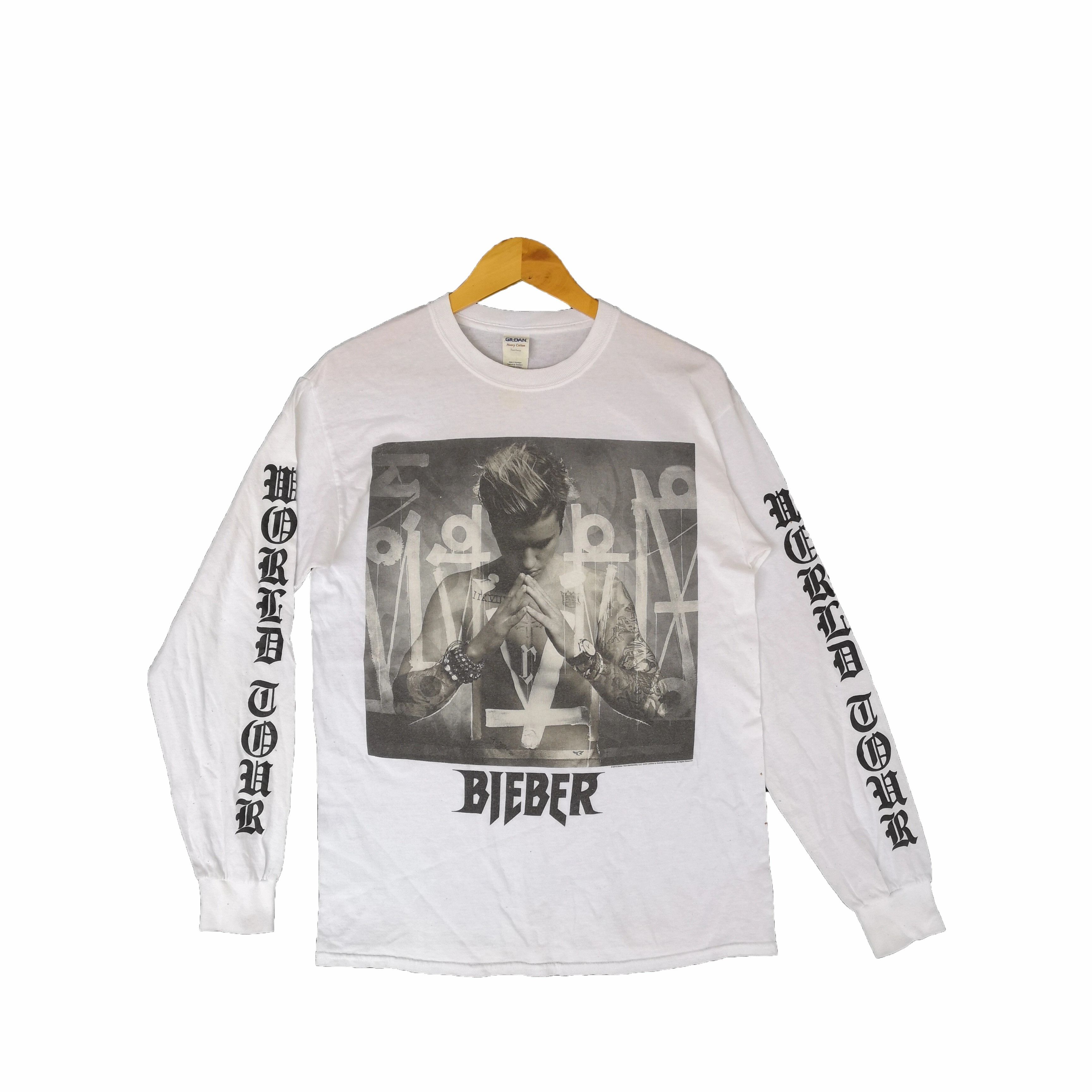 Band Tees Vintage Justin Bieber T Shirt Capital Chrome Heart Tees Size US M / EU 48-50 / 2 - 1 Thumbnail