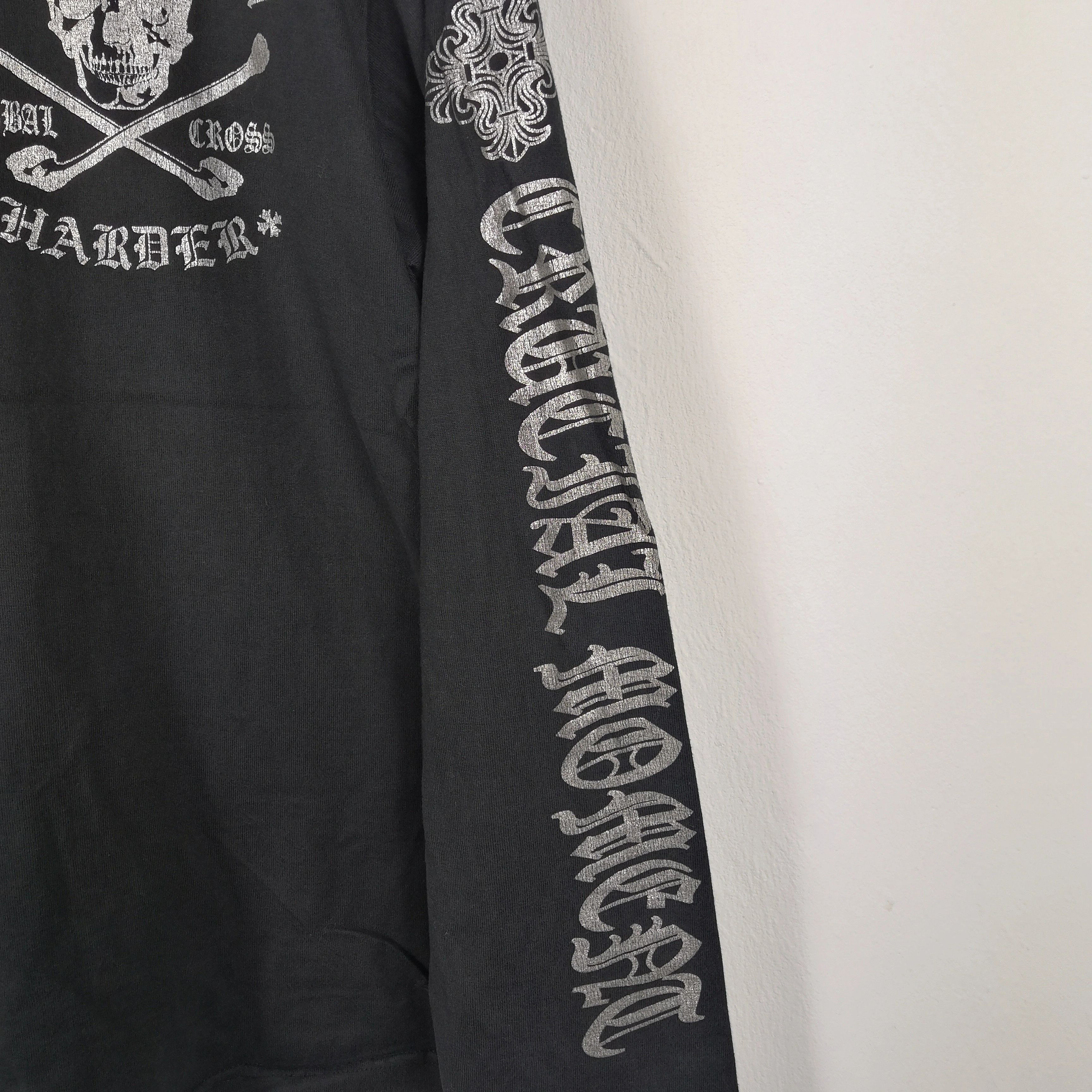 Japanese Brand Vintage Skulls T Shirt alike Chrome Heart Cross Tees Size US L / EU 52-54 / 3 - 6 Thumbnail