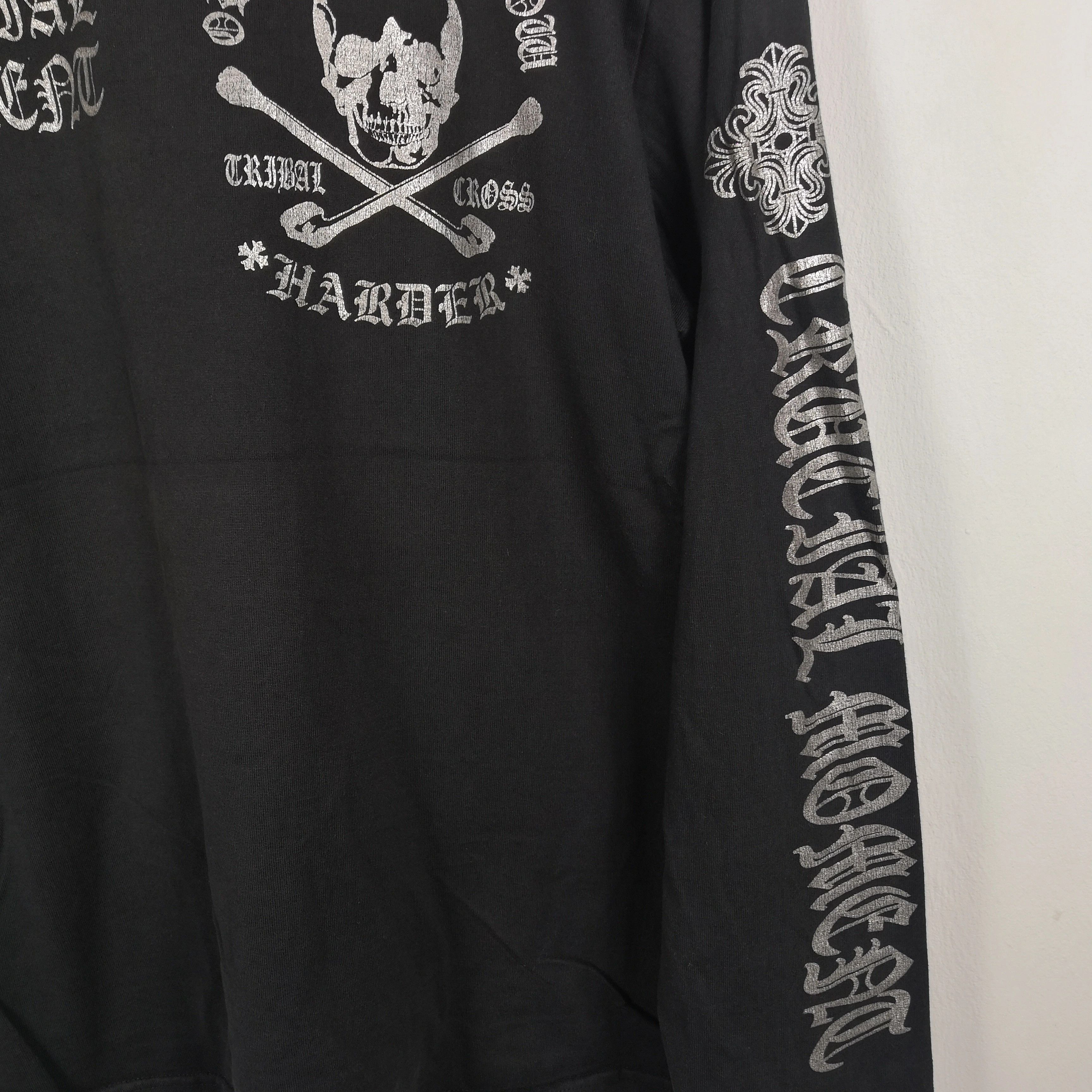 Japanese Brand Vintage Skulls T Shirt alike Chrome Heart Cross Tees Size US L / EU 52-54 / 3 - 7 Thumbnail