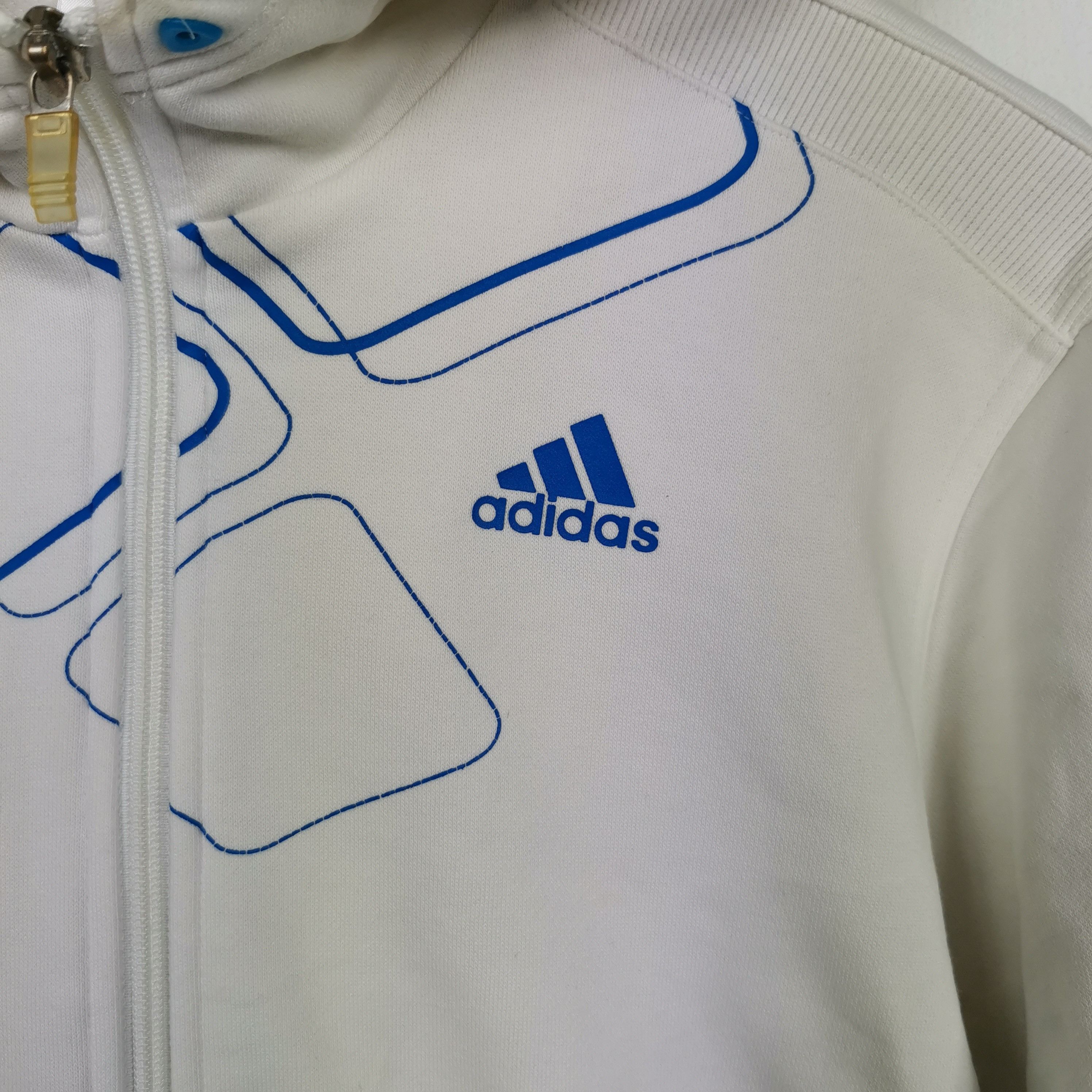 Adidas Adidas Sweater Hoodie Zipper Sportswear Adidas Sweatshirt Size US M / EU 48-50 / 2 - 4 Thumbnail