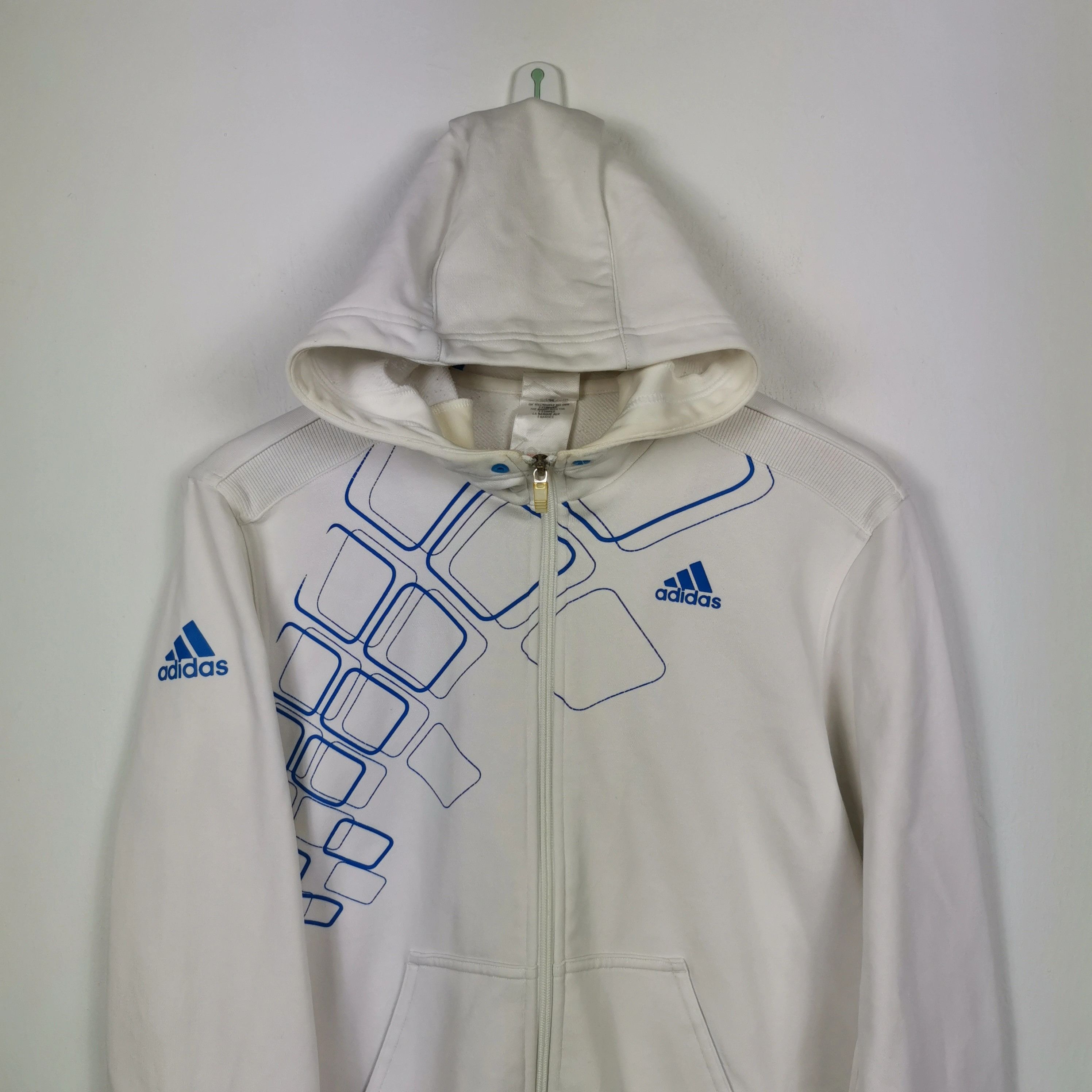 Adidas Adidas Sweater Hoodie Zipper Sportswear Adidas Sweatshirt Size US M / EU 48-50 / 2 - 2 Thumbnail