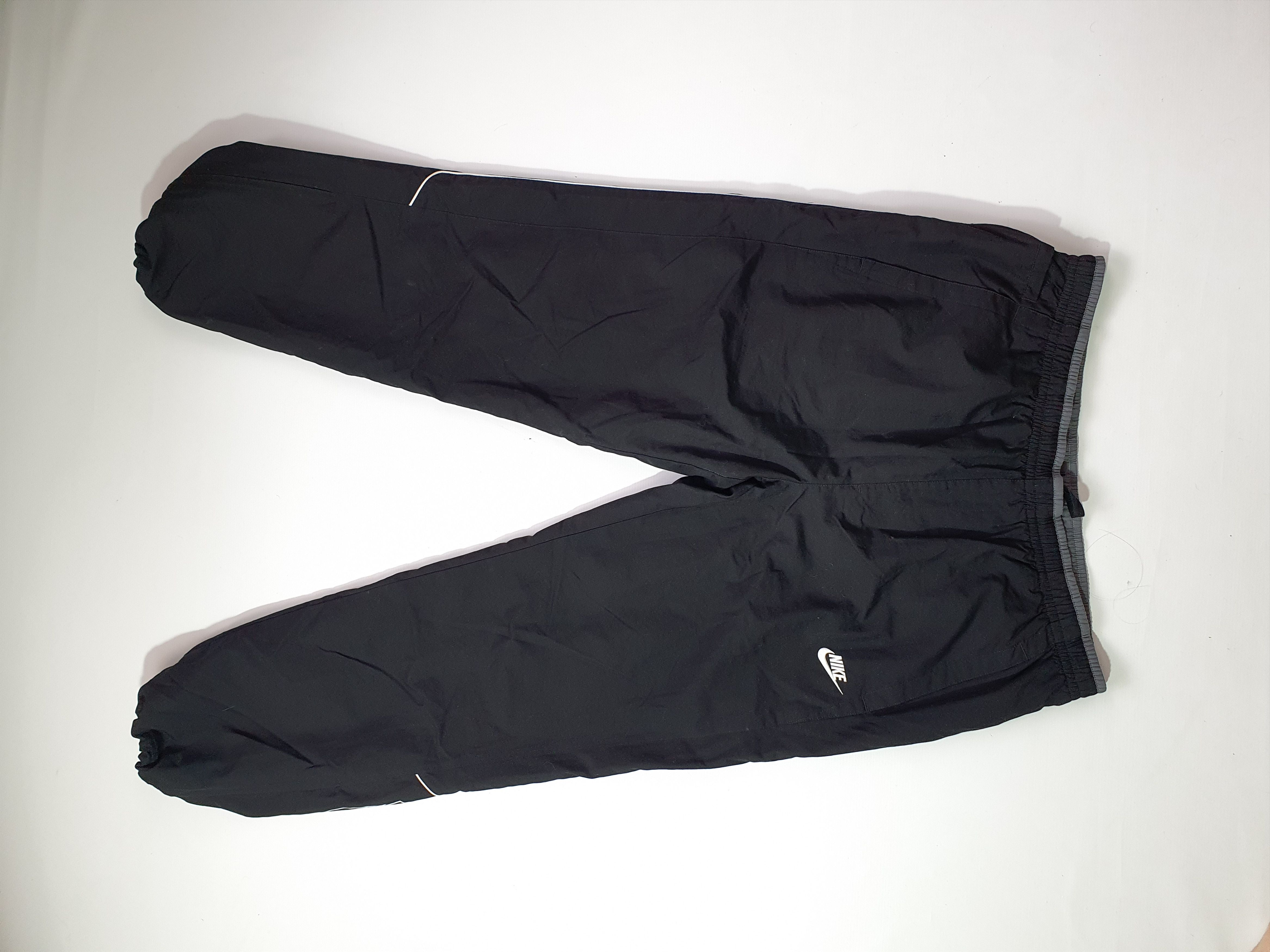 Nike × Vintage Rare Nike Swoosh Big Logo Nylon Sport Pant Size US 33 - 9 Thumbnail