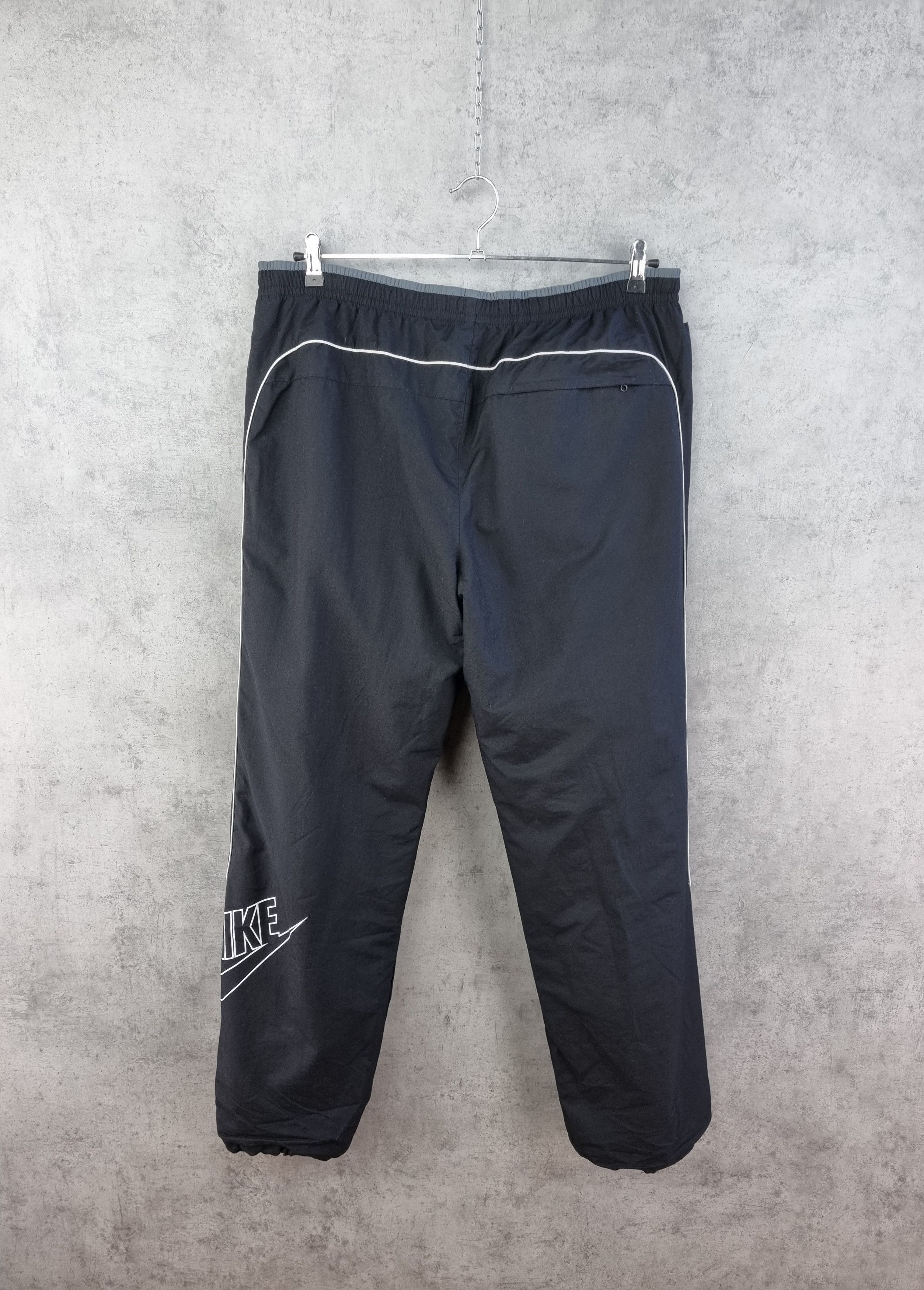 Nike × Vintage Rare Nike Swoosh Big Logo Nylon Sport Pant Size US 33 - 3 Thumbnail