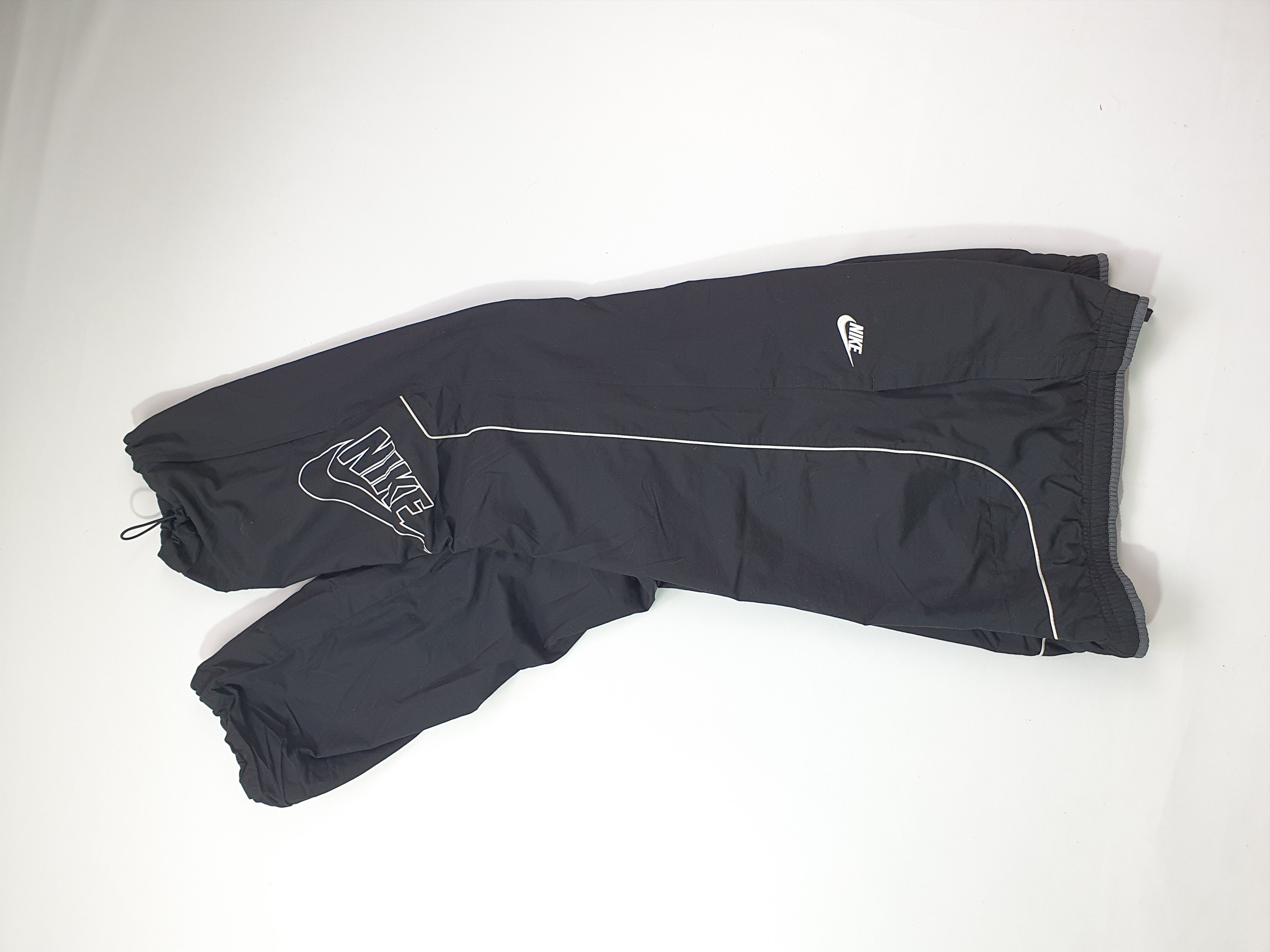 Nike × Vintage Rare Nike Swoosh Big Logo Nylon Sport Pant Size US 33 - 12 Thumbnail