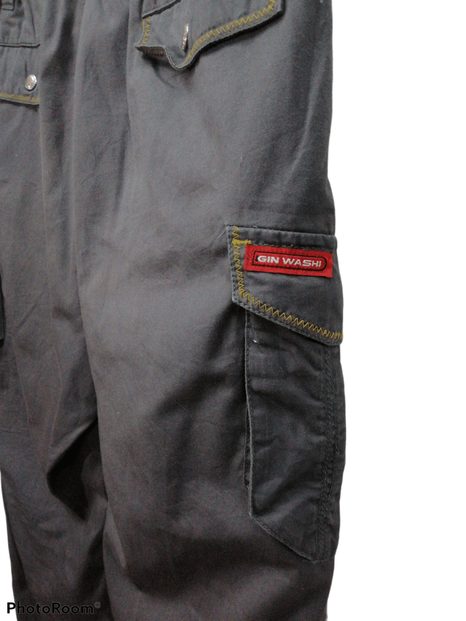 Japanese Brand × Vintage GIN WASHI X MULTI POCKET Size US 31 - 5 Thumbnail