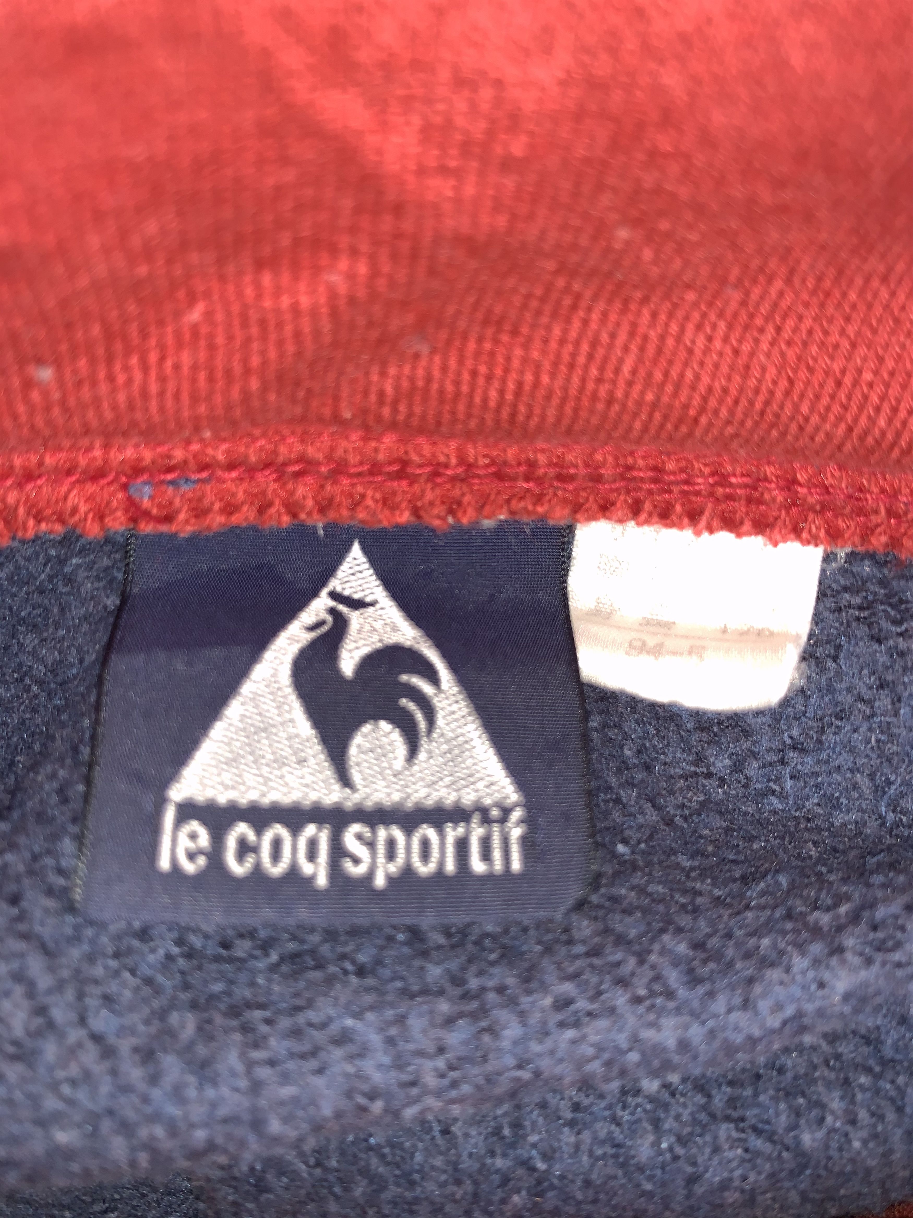 Le Coq Sportif Vintage le Coq Sportif Half Zip Pullover Sweatshirt/Size L Size US L / EU 52-54 / 3 - 5 Thumbnail