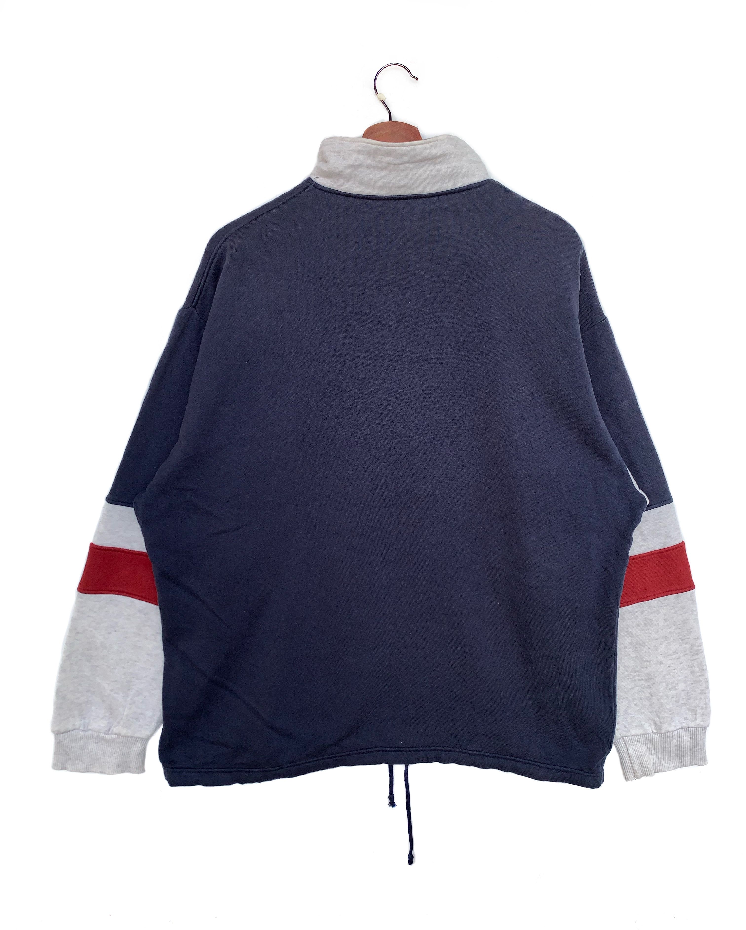 Le Coq Sportif Vintage le Coq Sportif Half Zip Pullover Sweatshirt/Size L Size US L / EU 52-54 / 3 - 2 Thumbnail
