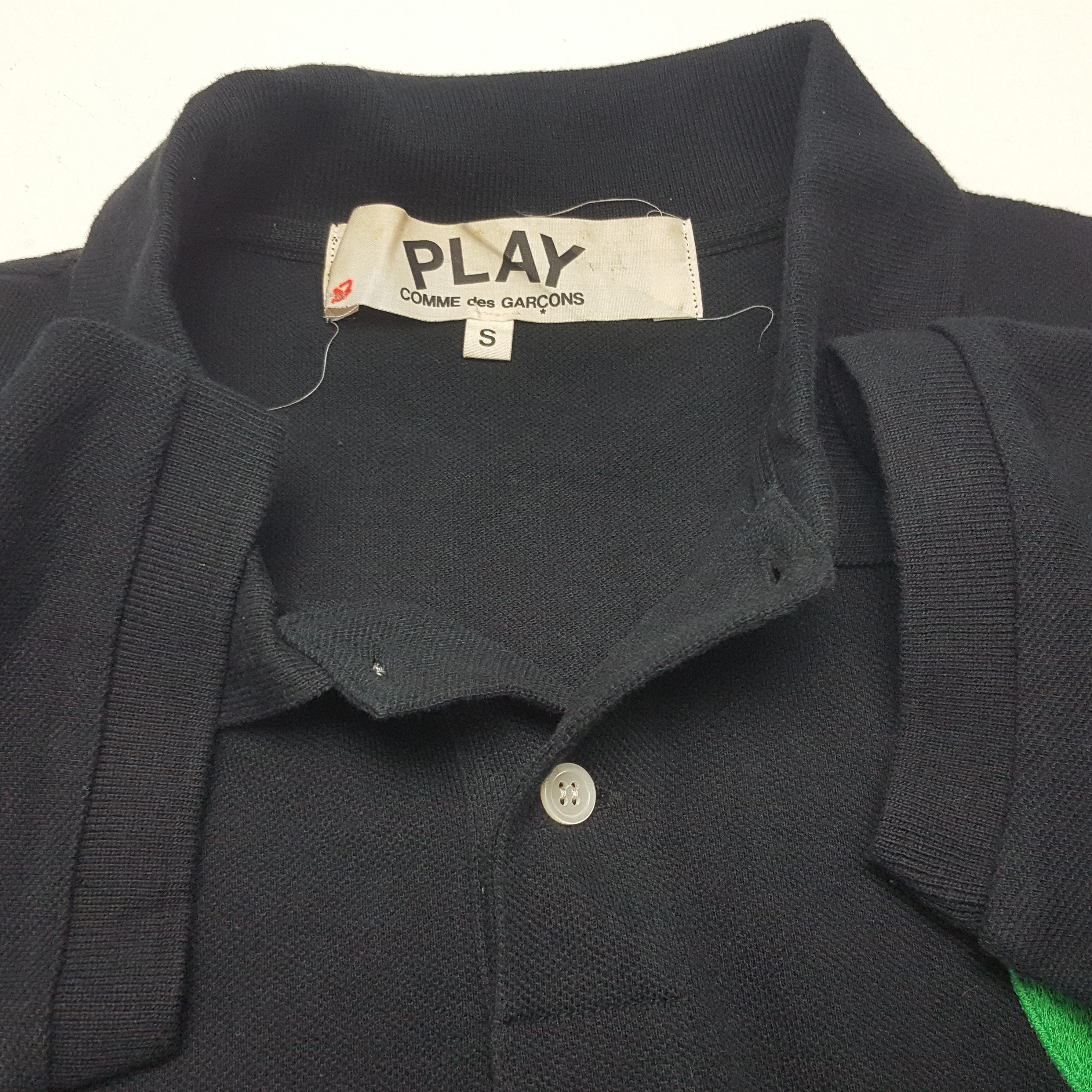 Comme des Garcons × Comme des Garcons PLAY × Vintage Vintage COMME DES CARCONS PLAY Japanese Brand Polo Shirt Size US S / EU 44-46 / 1 - 5 Thumbnail