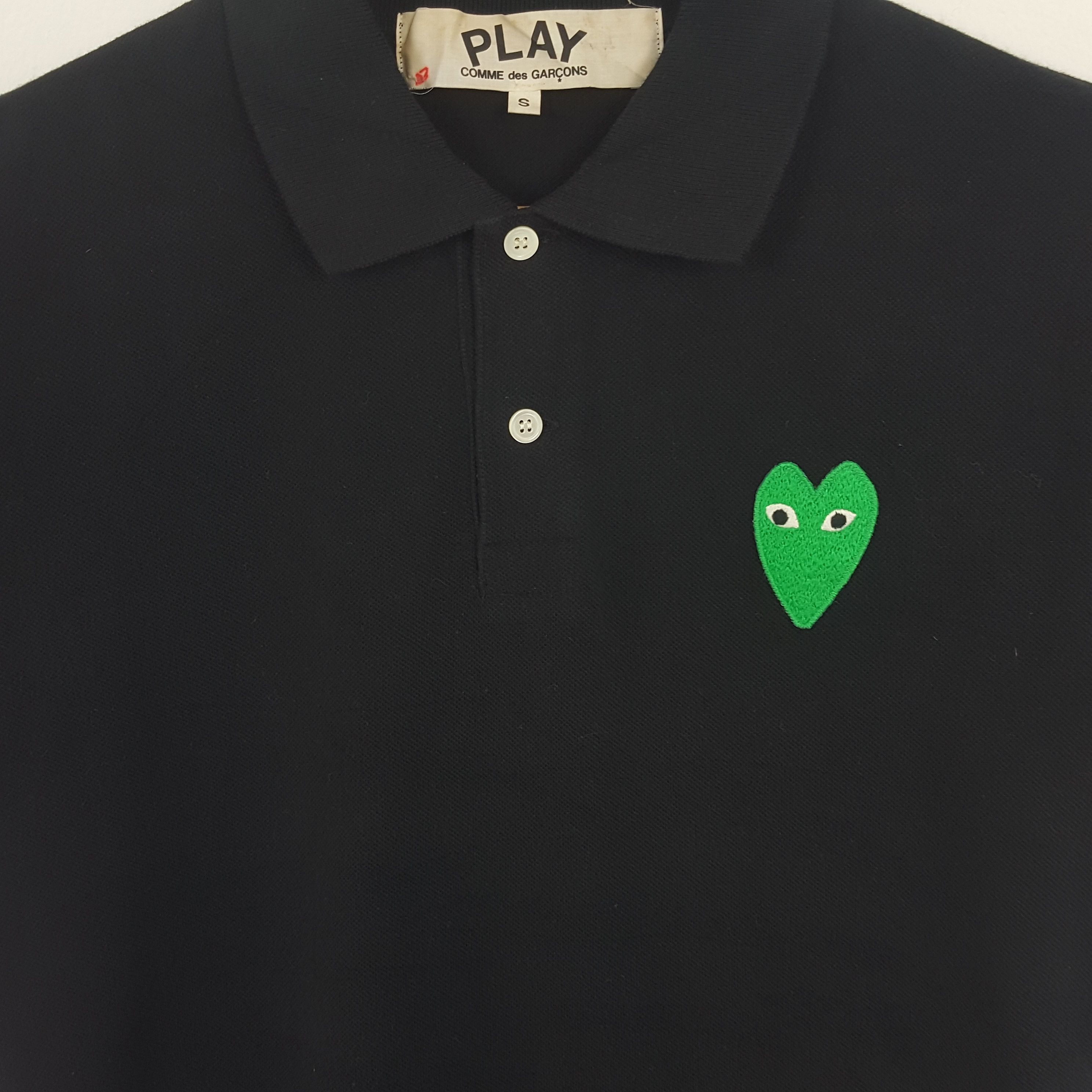 Comme des Garcons × Comme des Garcons PLAY × Vintage Vintage COMME DES CARCONS PLAY Japanese Brand Polo Shirt Size US S / EU 44-46 / 1 - 2 Thumbnail