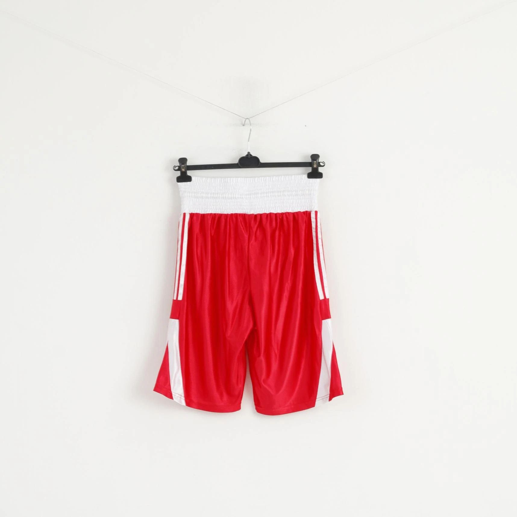 Adidas Adidas Men L Shorts Red White Boxing Shiny Training 6156 Size US 36 / EU 52 - 4 Thumbnail