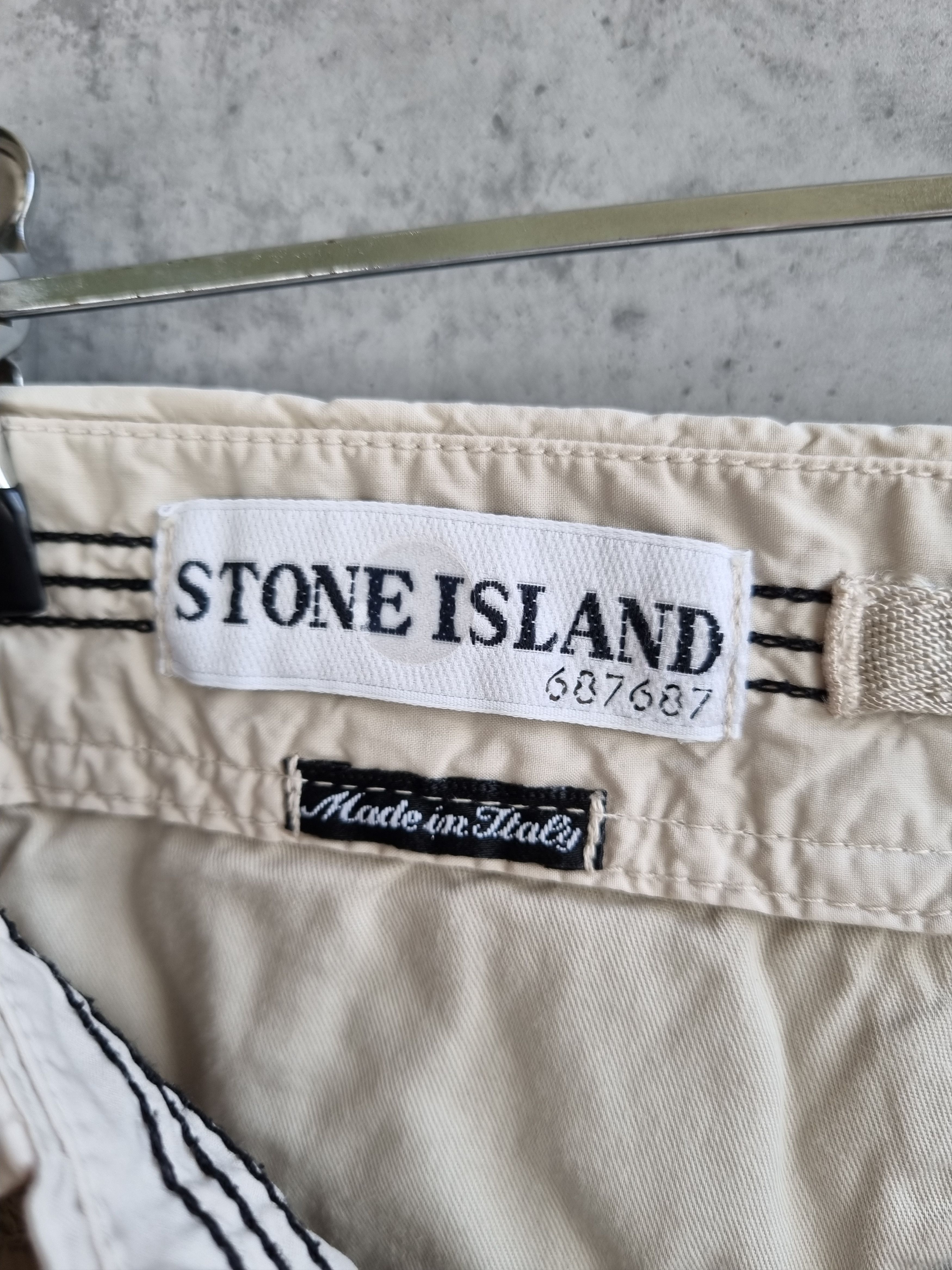 Stone Island × Vintage 90s Rare Stone Island Shorts Nylon Sailing Made in Italy Size US 32 / EU 48 - 4 Thumbnail
