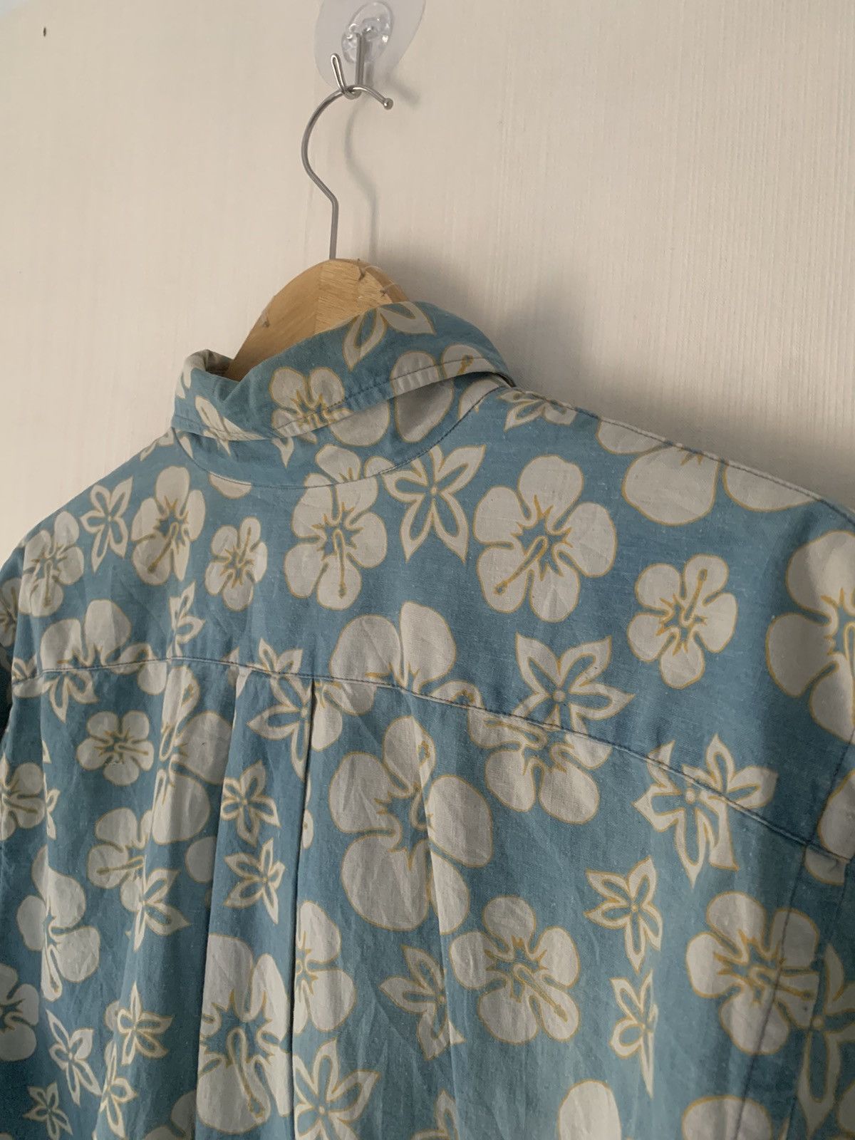 Sugar Cane × Toyo Enterprises × Vintage Vintage Sugar Cane Distressed Popover Floral Shirt Size US M / EU 48-50 / 2 - 19 Thumbnail