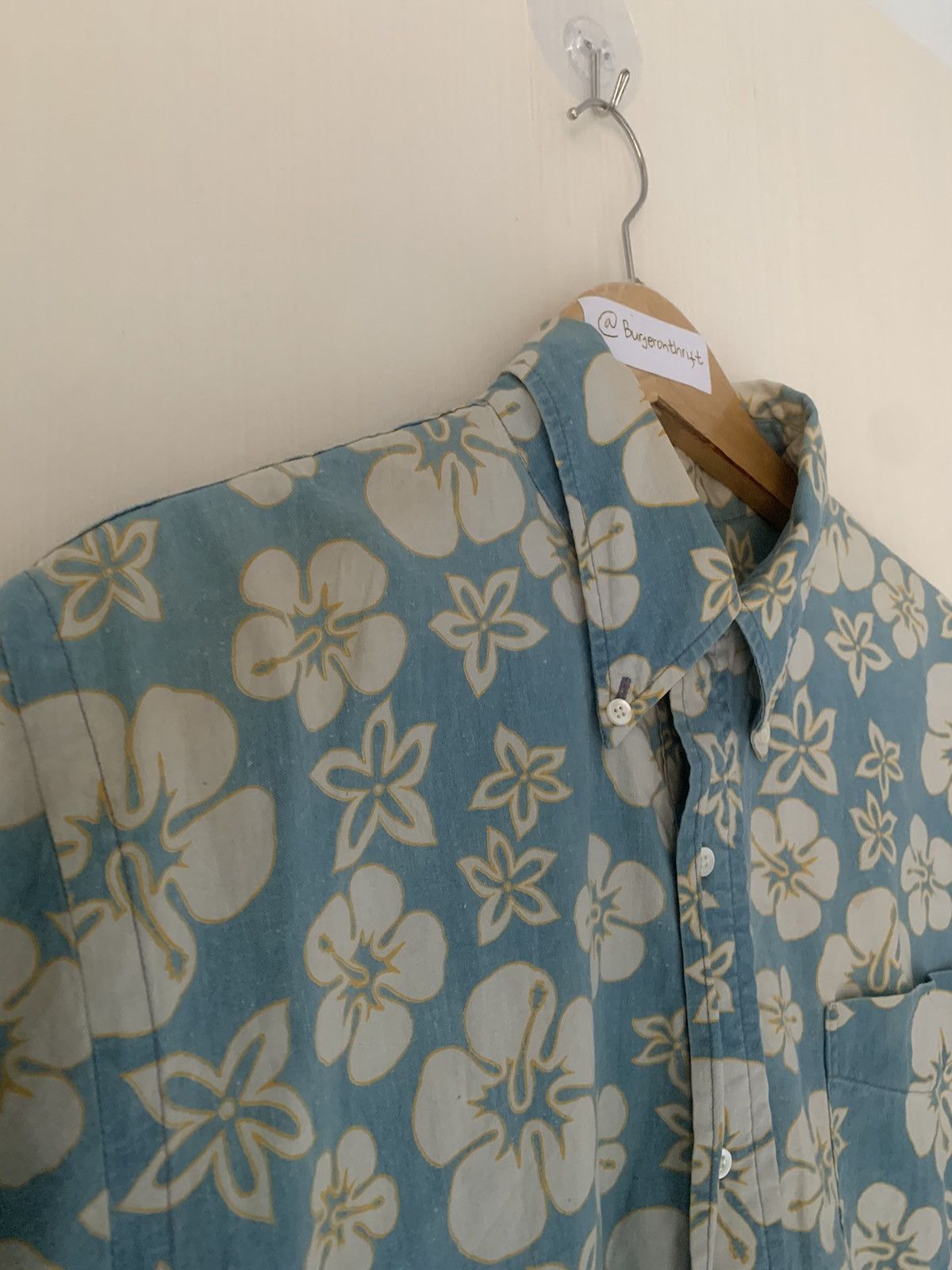 Sugar Cane × Toyo Enterprises × Vintage Vintage Sugar Cane Distressed Popover Floral Shirt Size US M / EU 48-50 / 2 - 12 Thumbnail
