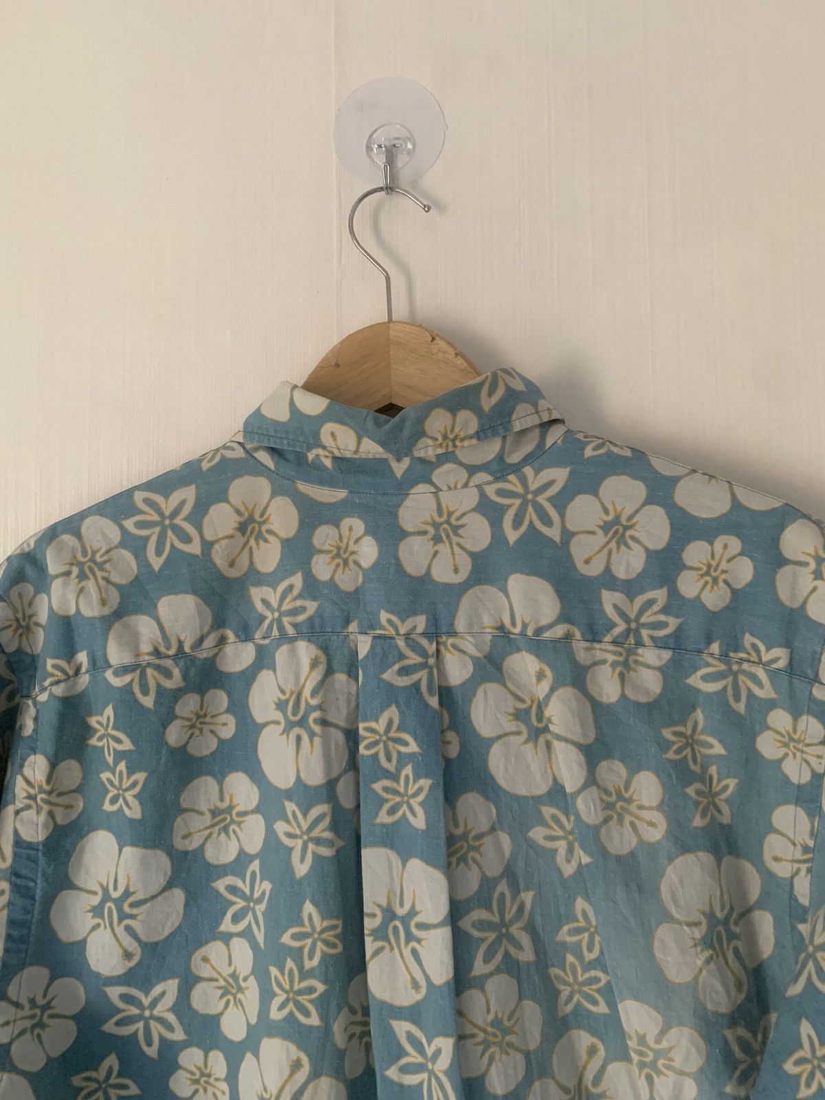 Sugar Cane × Toyo Enterprises × Vintage Vintage Sugar Cane Distressed Popover Floral Shirt Size US M / EU 48-50 / 2 - 4 Thumbnail