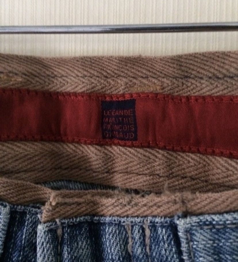 Japanese Brand × Marithe + Francois Girbaud × Vintage Rare Design MFG Le Jean De Distressed Denim Pants Size US 33 - 18 Thumbnail