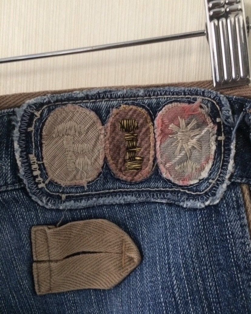 Japanese Brand × Marithe + Francois Girbaud × Vintage Rare Design MFG Le Jean De Distressed Denim Pants Size US 33 - 10 Thumbnail