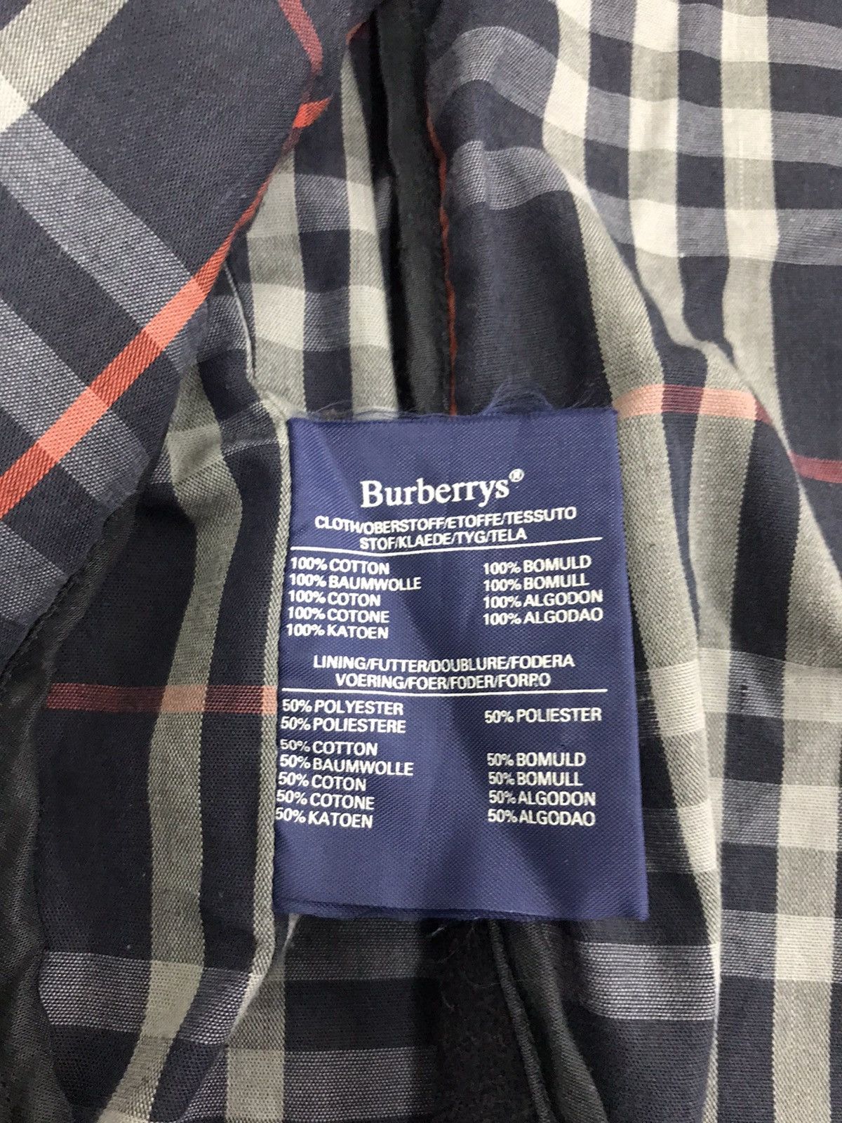 Burberry Vintage 90s BURBERRY London England Nova Check Monogram Size US L / EU 52-54 / 3 - 7 Thumbnail