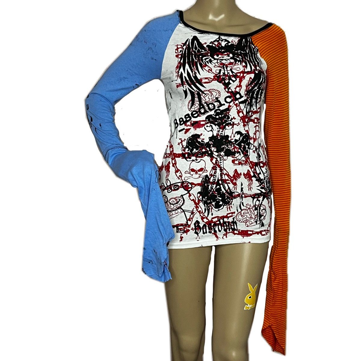 Basedbich baseball tee mini dress