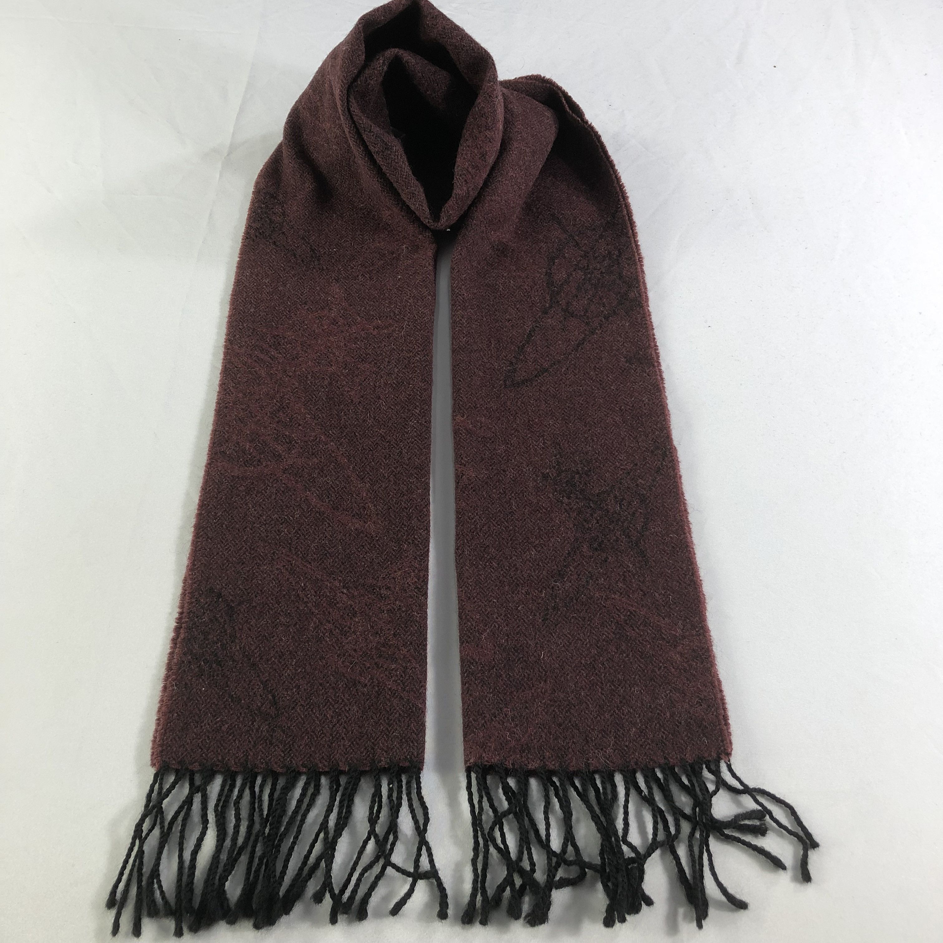Vivienne Westwood Vivienne Westwood Orbs Wool Scarf Muffler V1702 Size ONE SIZE - 3 Thumbnail