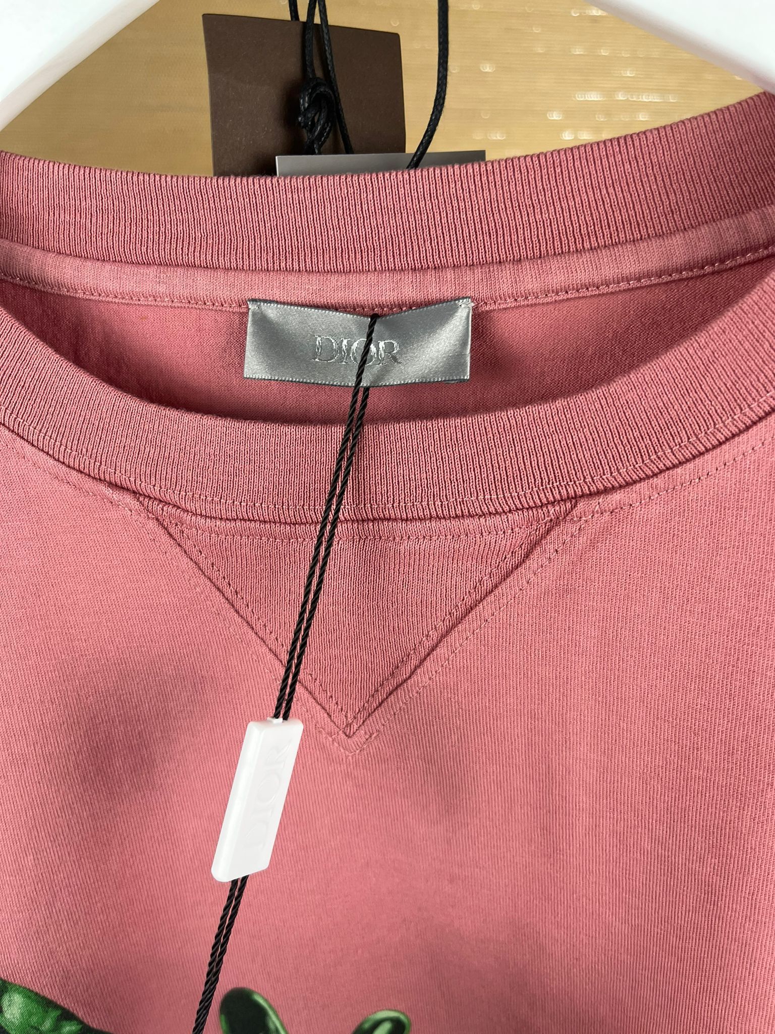 Dior × Travis Scott o1rshd1 Cactus Jack Logo T-Shirt SS in Rose Violet Size US L / EU 52-54 / 3 - 9 Thumbnail
