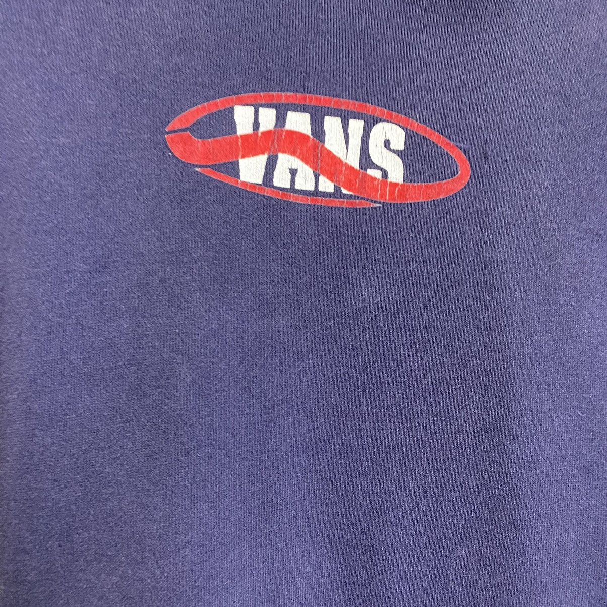 Quiksilver × Vans Vintage Van Big Logo Crewneck Hoodie Size M Size US M / EU 48-50 / 2 - 7 Thumbnail